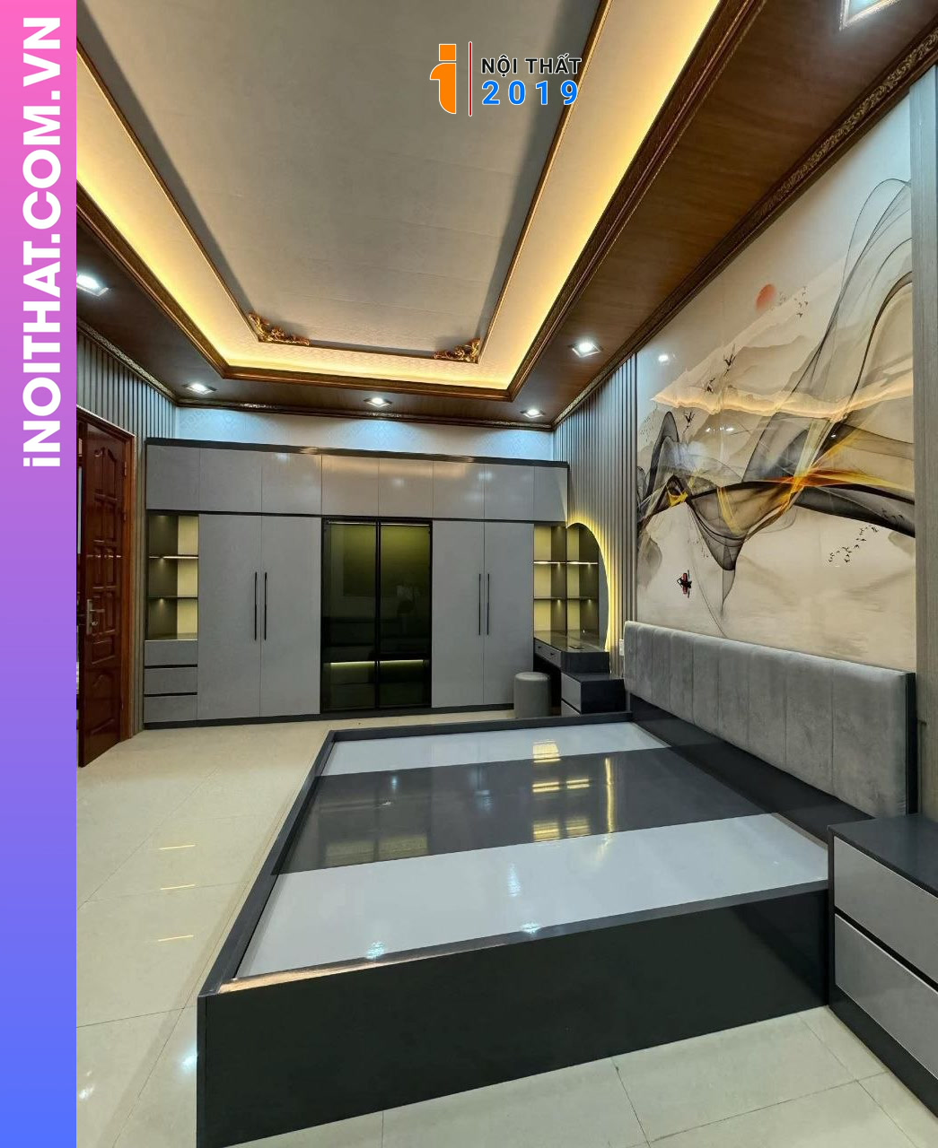 Thiết kế nội thất phòng ngủ cao cấp