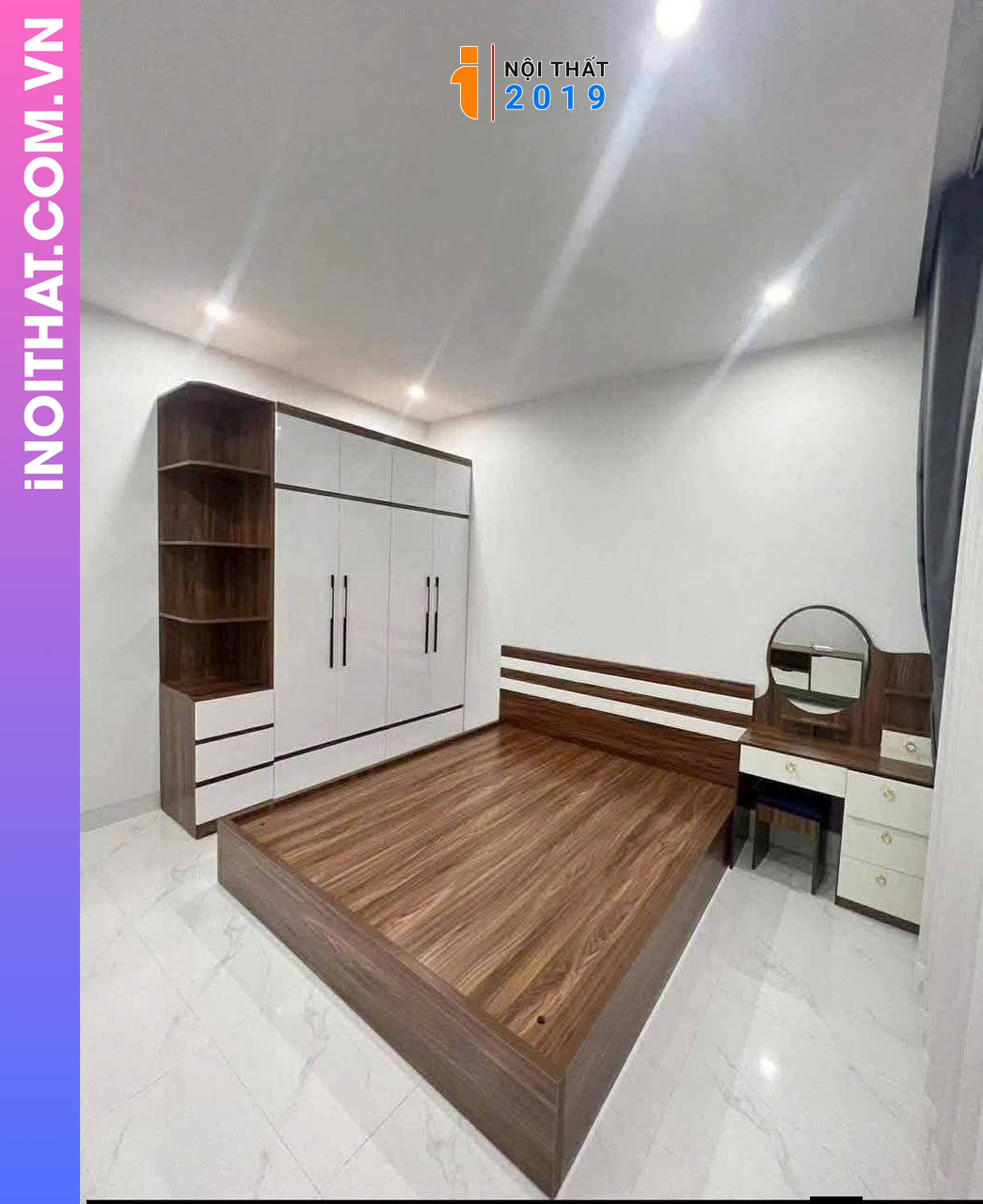 Thi công nội thất phòng ngủ tại Từ Liêm