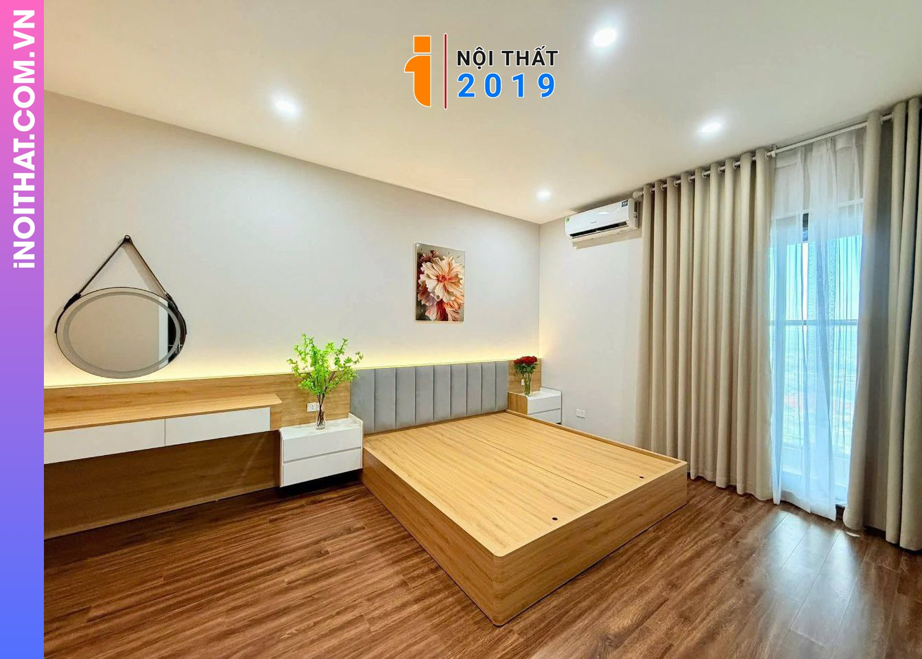 Thi công nội thất phòng ngủ hiện đại