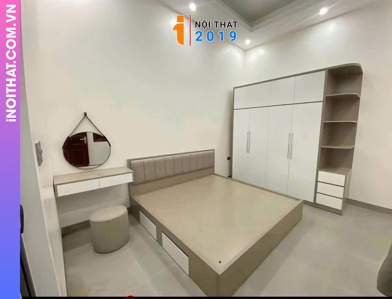 Thiết kế nội thất phòng ngủ cao cấp