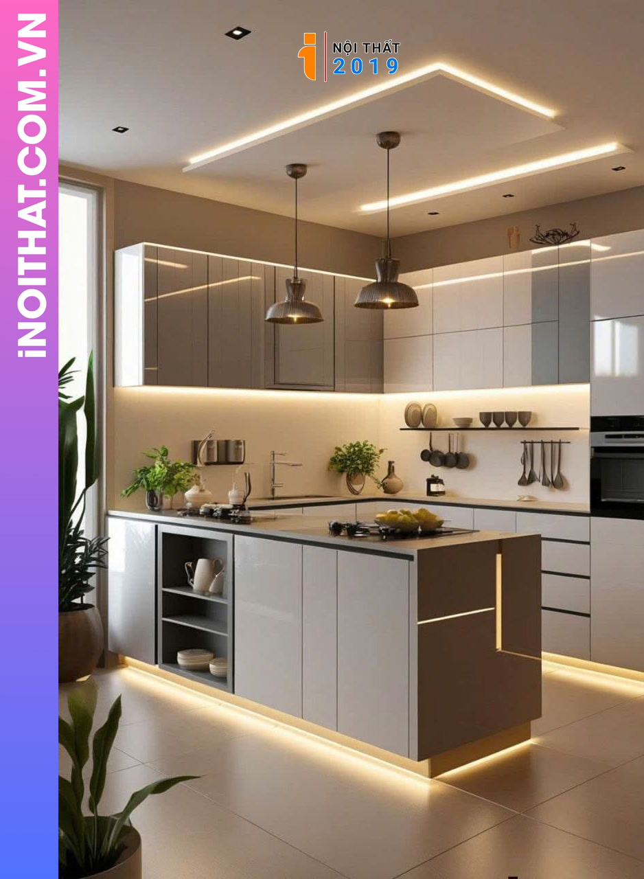 Thi công nội thất phòng bếp