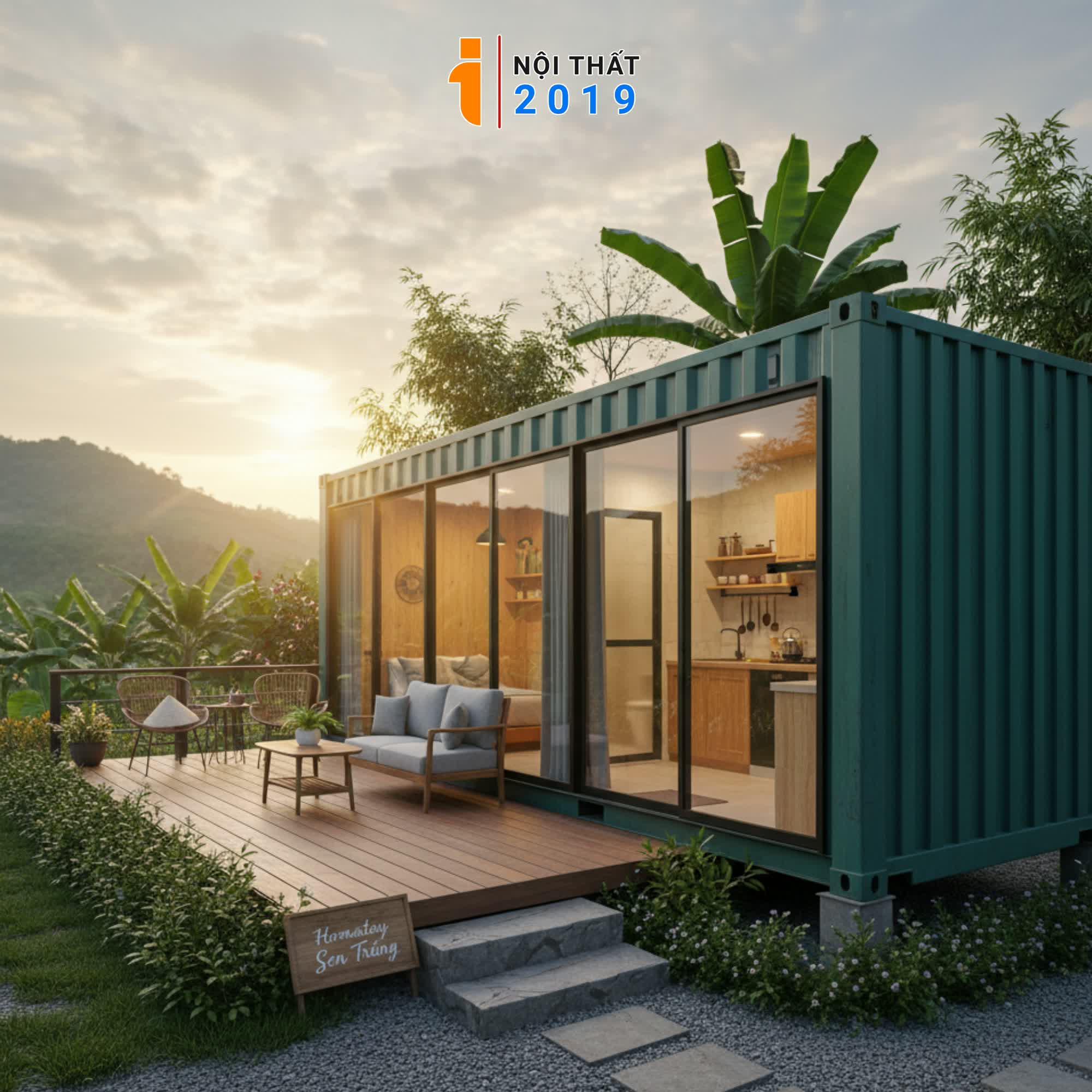 Nhà Container Di Động 20 feet - Nông Trại Home Stay Hình ảnh Nhà Container Di Động 20 feet - Nông Trại Home Stay - Sản phẩm nội thất Inoithat