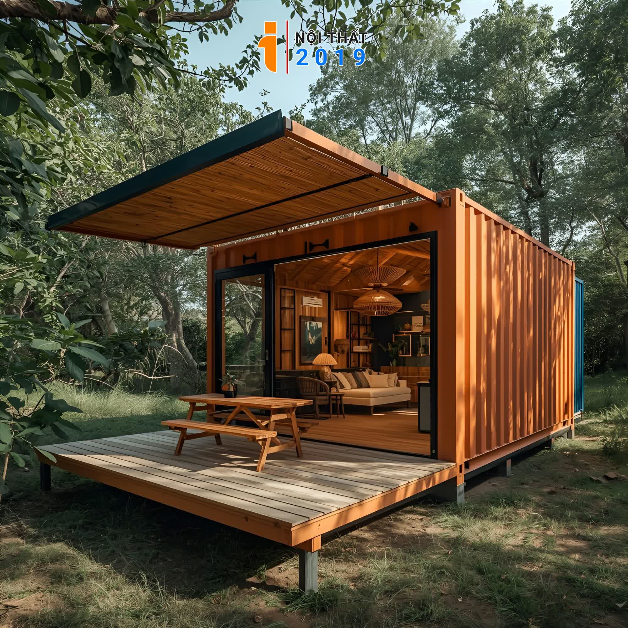 Nhà Container Di Động 20 feet ghép - Nhà Vườn Biệt Thự trang Trại Lớn Hình ảnh Nhà Container Di Động 20 feet ghép - Nhà Vườn Biệt Thự trang Trại Lớn - Sản phẩm nội thất Inoithat