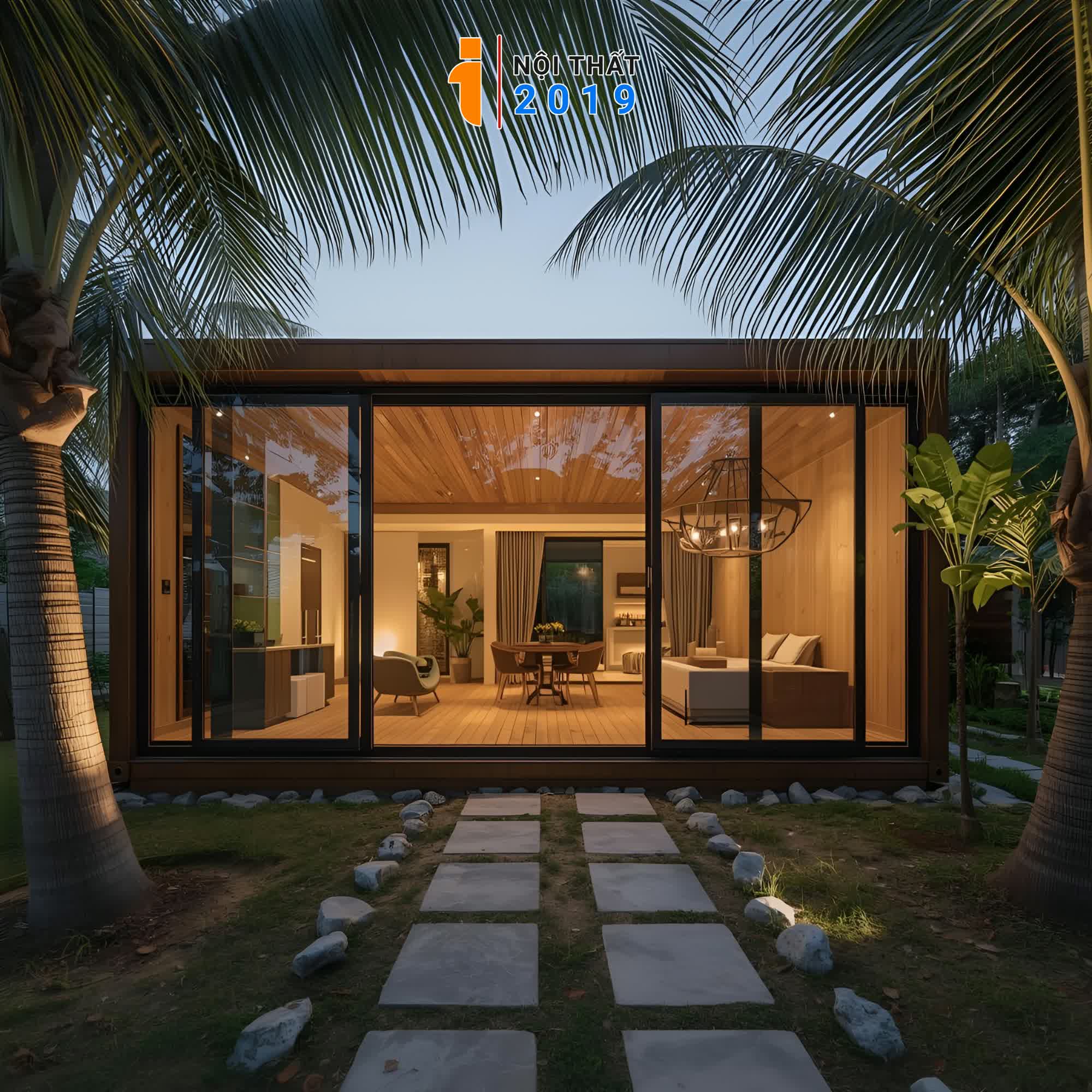 Khoang Phòng Khách di động đặt trong Vườn Nhà Hình ảnh Khoang Phòng Khách di động đặt trong Vườn Nhà - Sản phẩm nội thất Inoithat