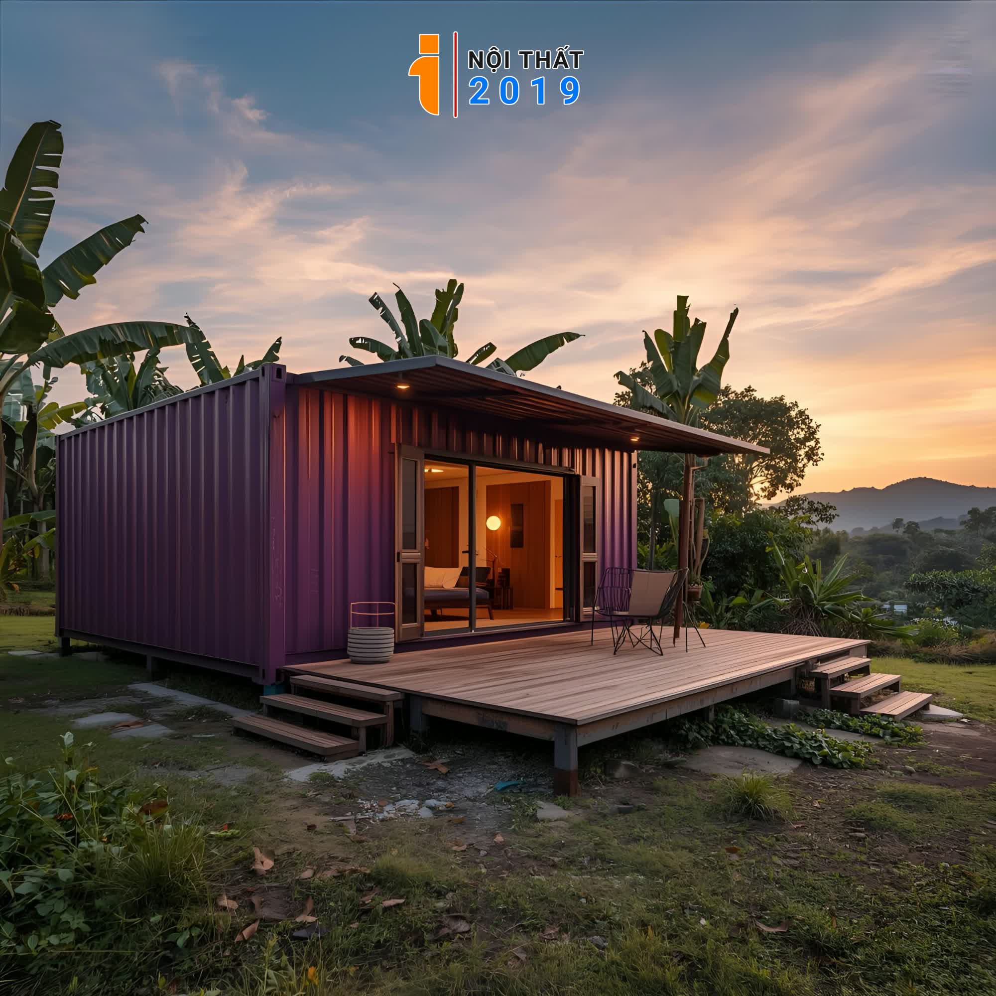 Nhà Container dựng tạm cho công trình nhà ở dễ dàng di dời Hình ảnh Nhà Container dựng tạm cho công trình nhà ở dễ dàng di dời - Sản phẩm nội thất Inoithat