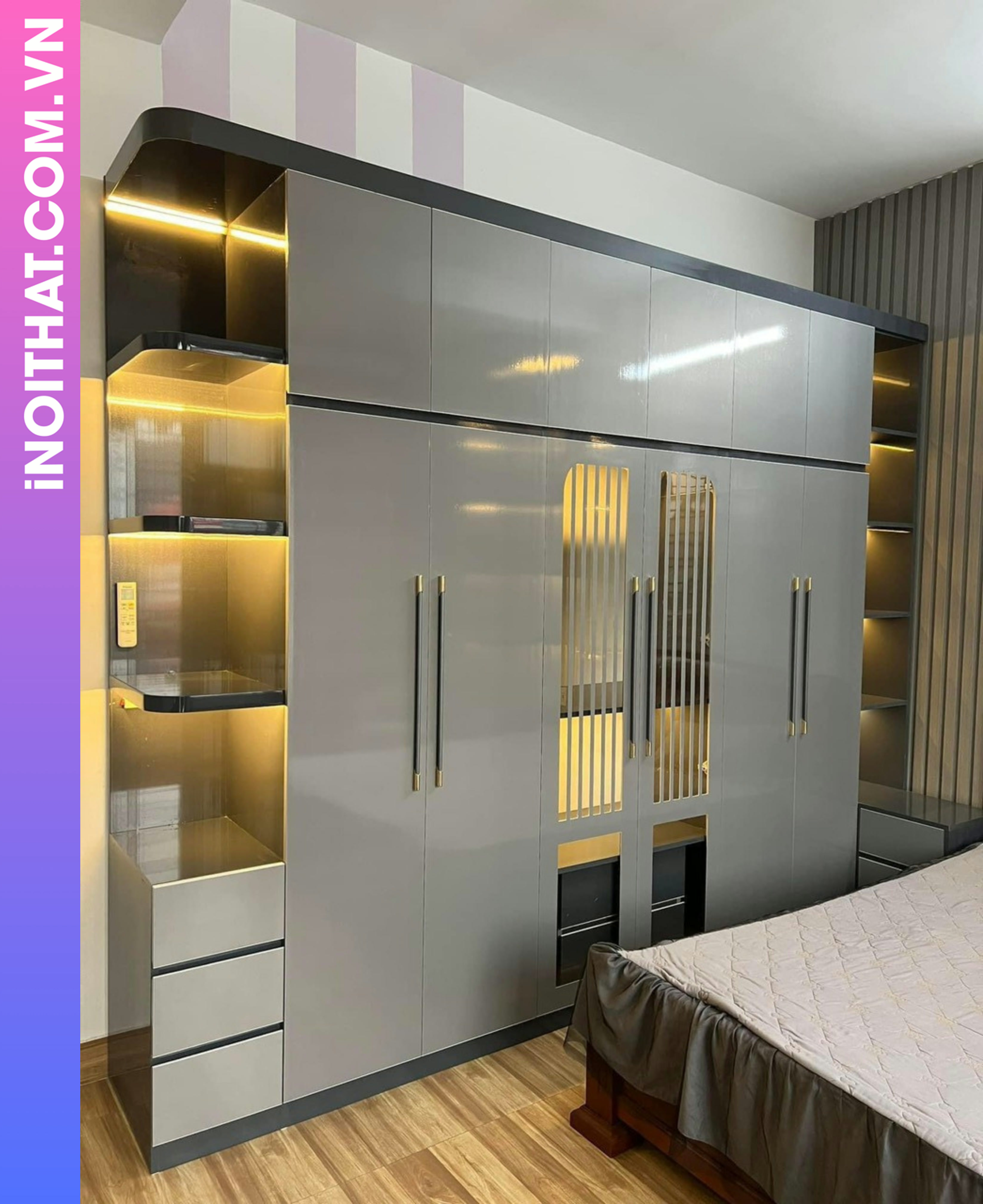 Tủ Quần Áo phòng nhỏ gọn ở Phường Nghĩa Đô