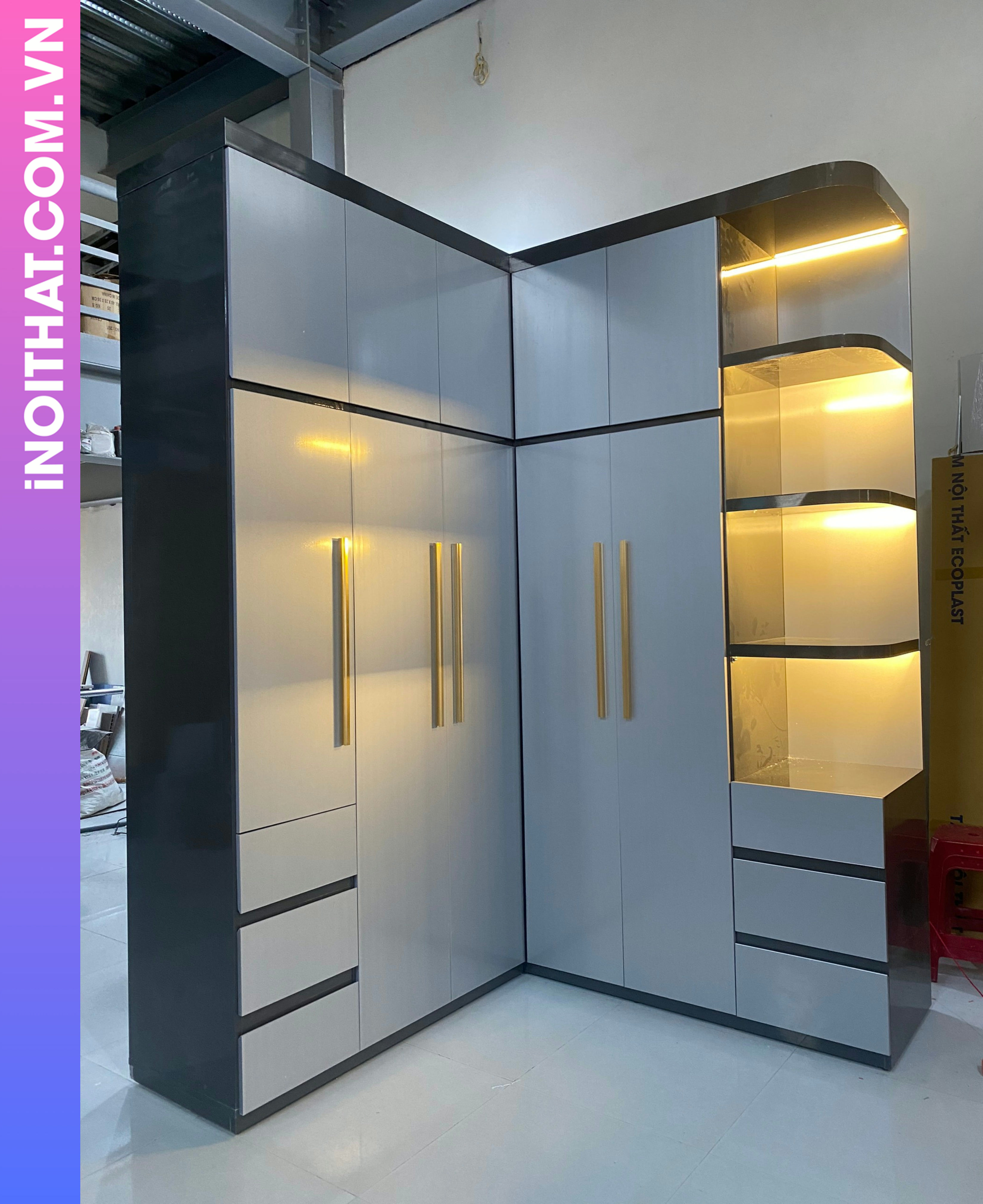 Tủ Quần Áo sáng tạo tiện ích làm tại Phường Tương Mai