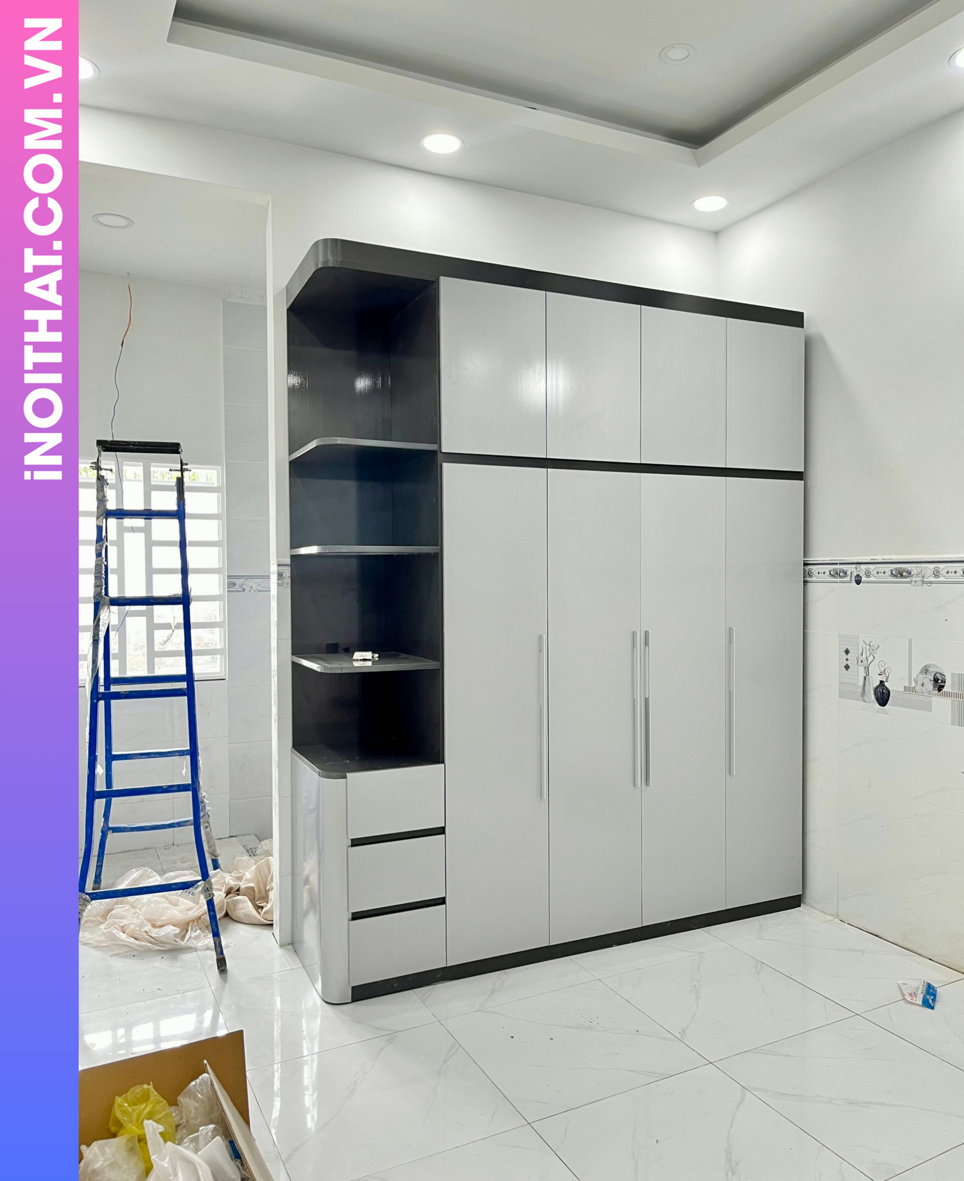 Tủ Quần Áo hiện đại sang trọng tại Phường Việt Hưng