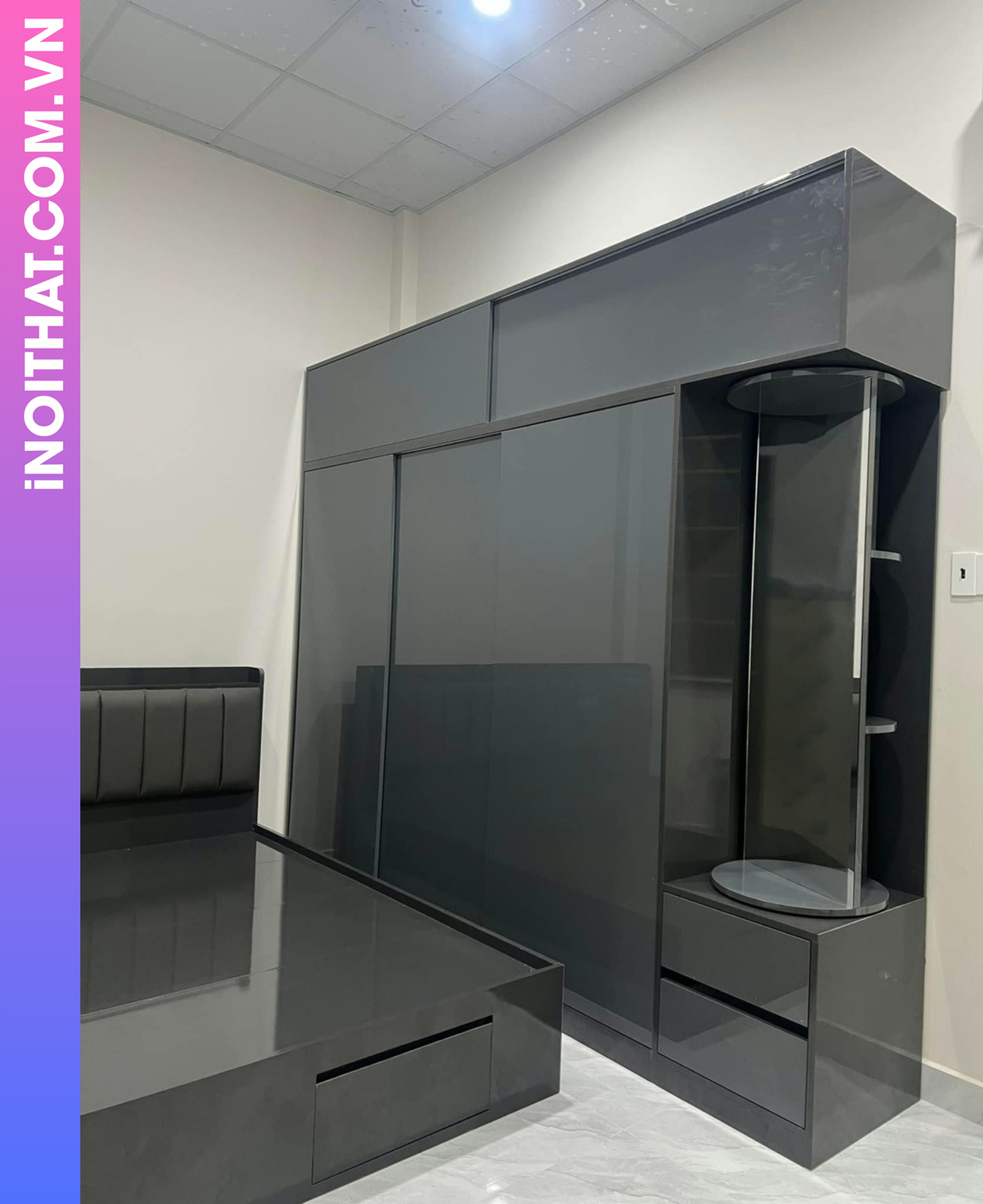 Tủ Quần Áo thiết kế gọn gàng tại Xã Ba Vì