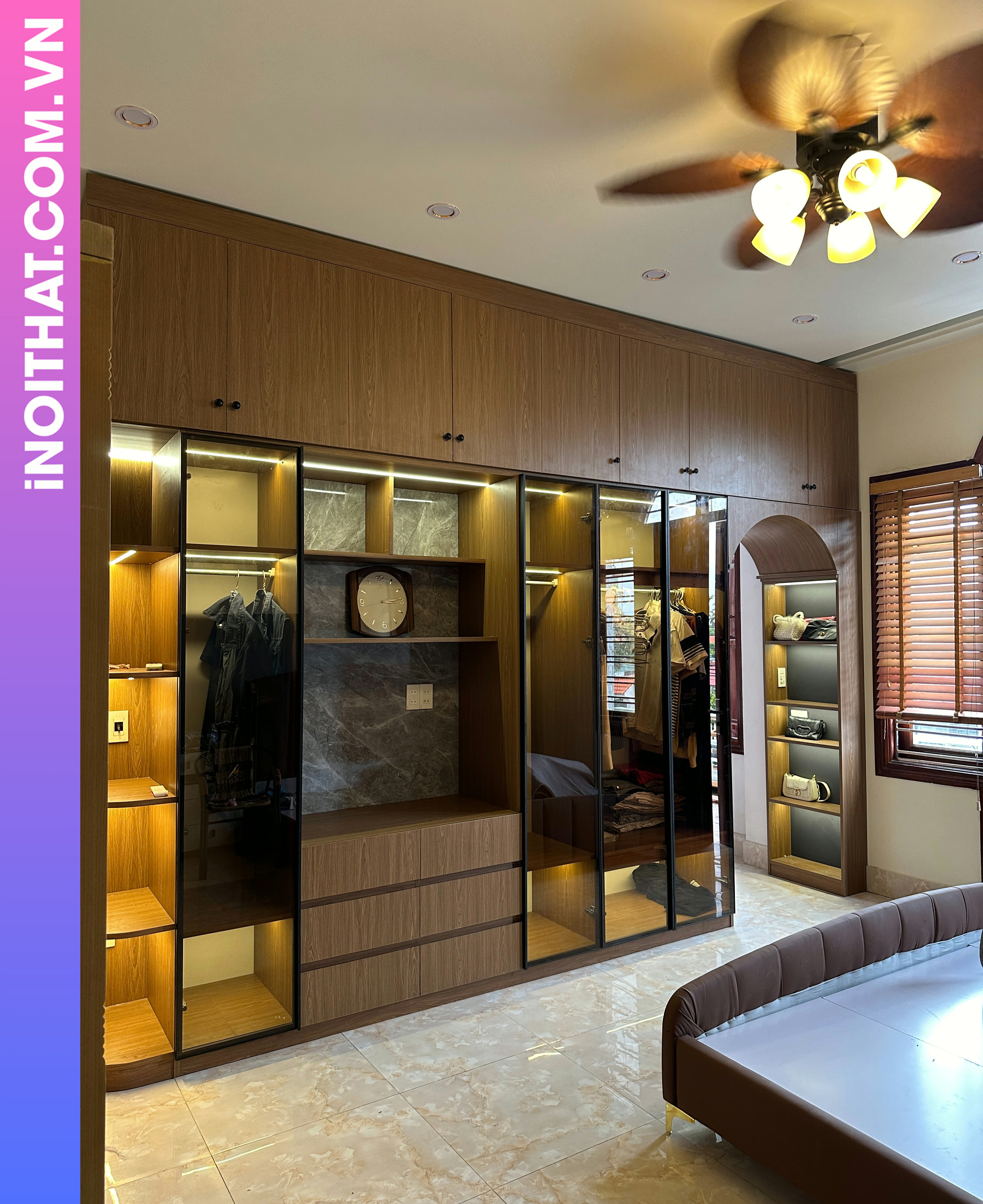 Tủ Quần Áo phong cách cổ điển khu vực Xã Chuyên Mỹ