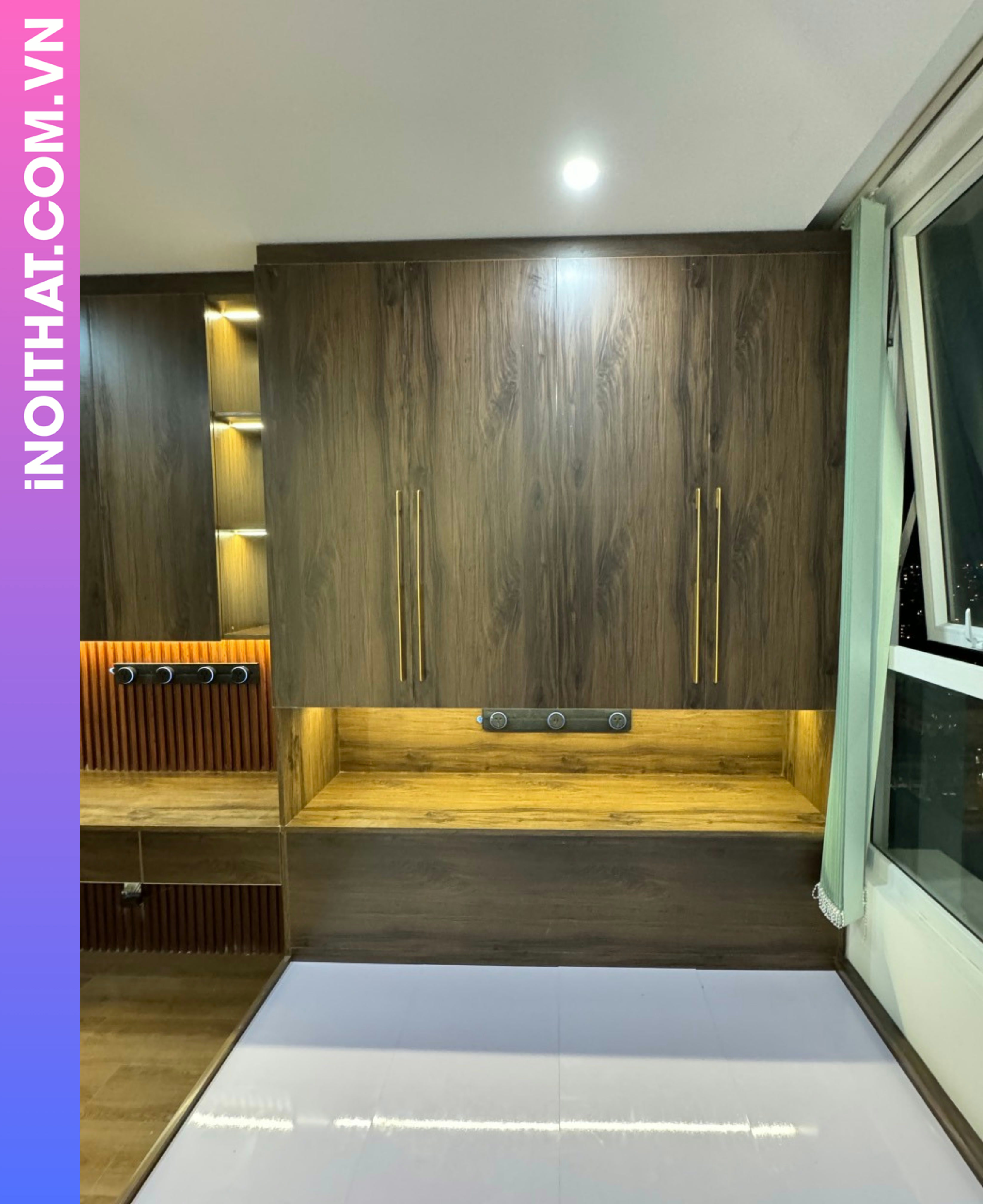 Tủ Quần Áo phòng ngủ sang trọng làm tại Xã Đoài Phương