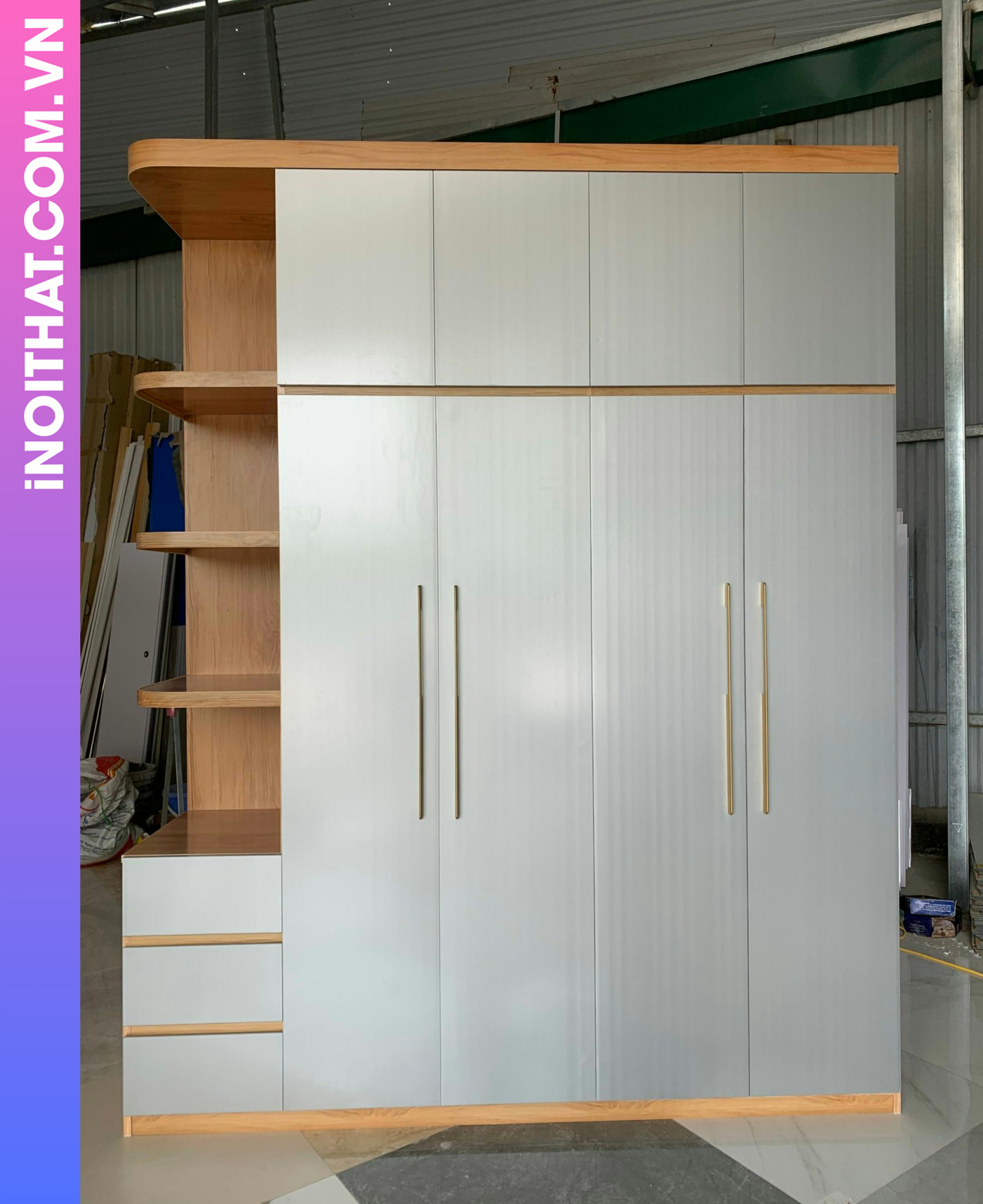 Tủ Quần Áo phong cách Châu Âu khu vực Xã Hòa Phú