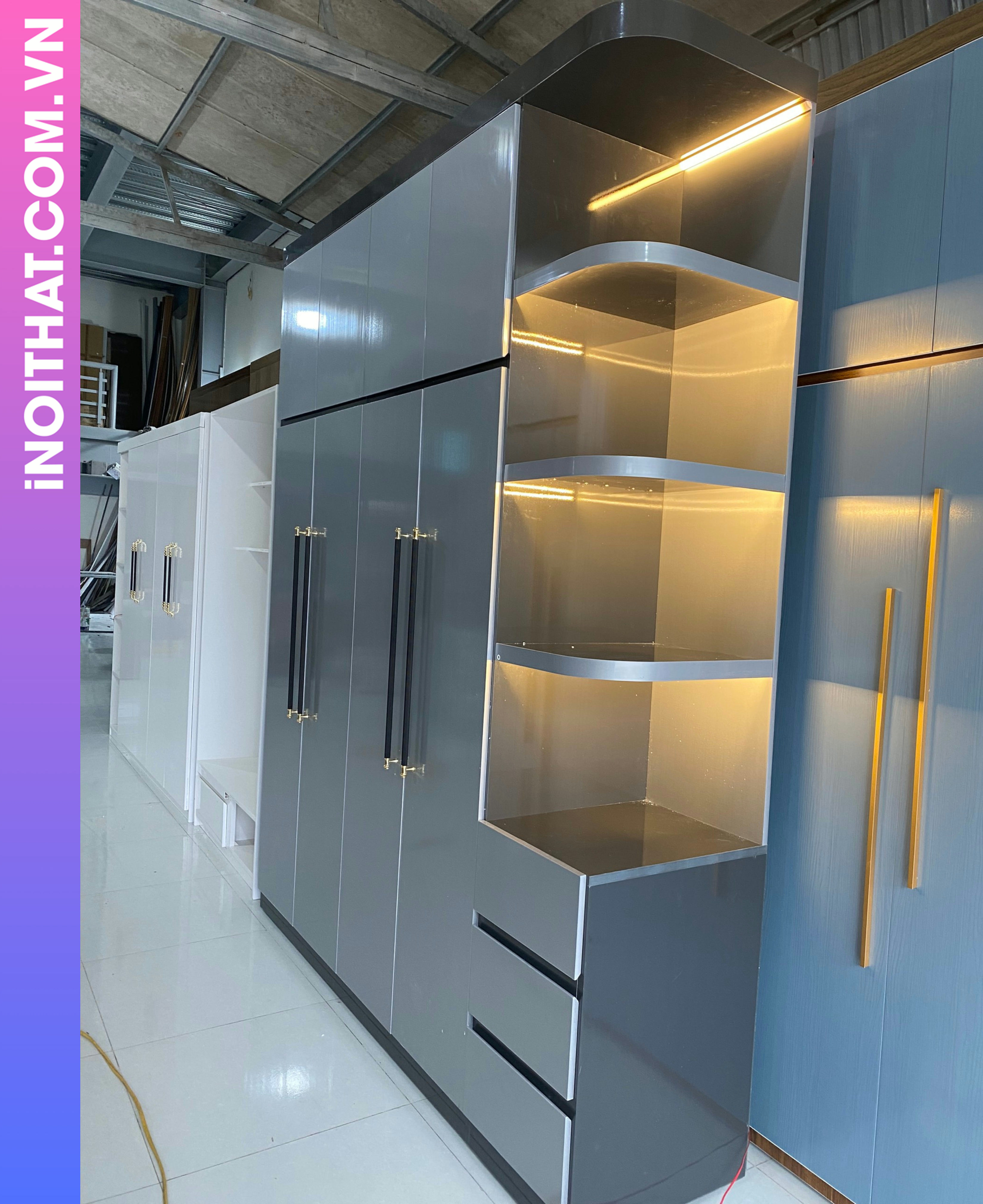 Tủ Quần Áo mini gọn tiện dụng làm ở Xã Nam Phù