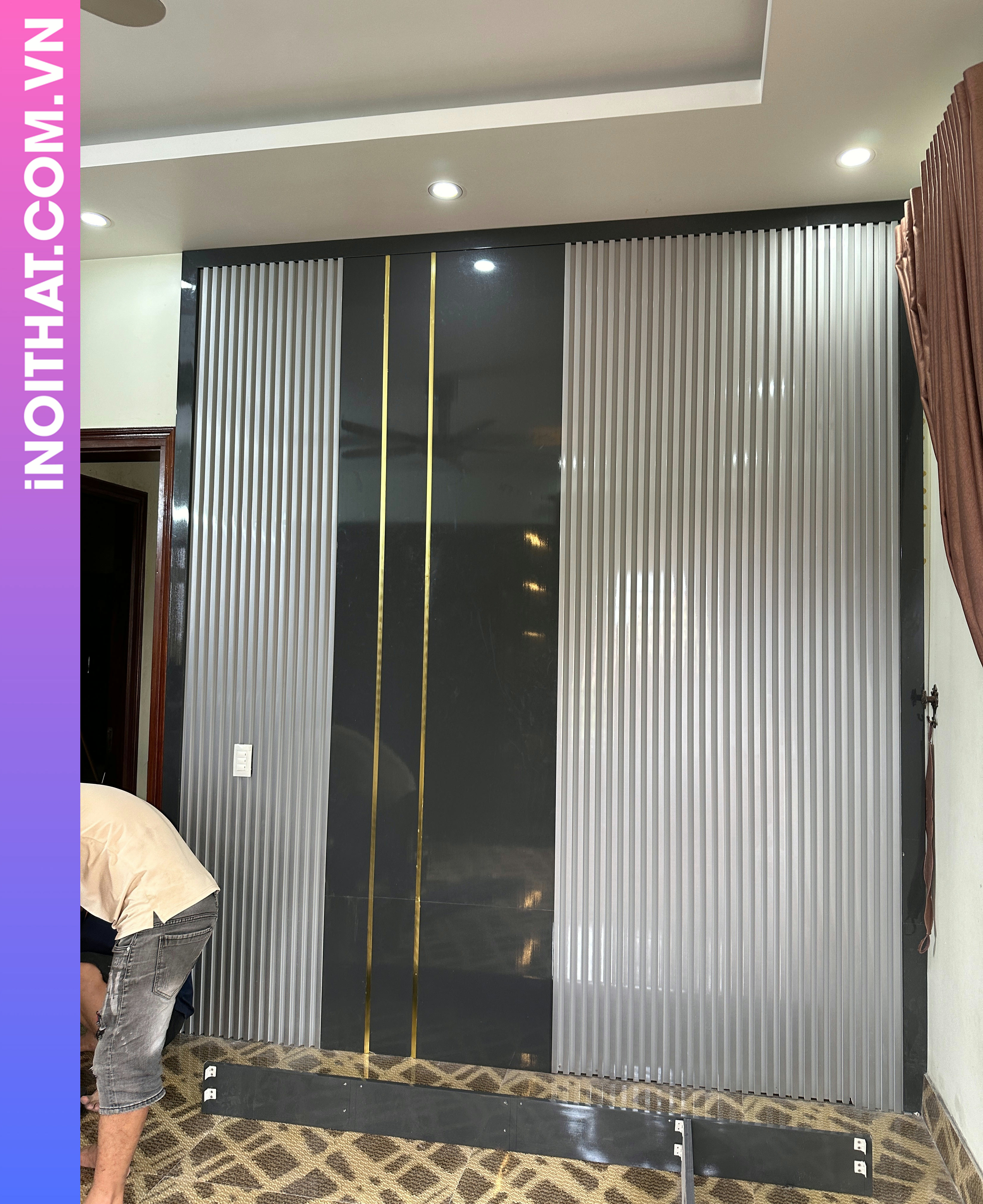 Tủ Quần Áo thiết kế đồng bộ làm ở Xã Phù Đổng