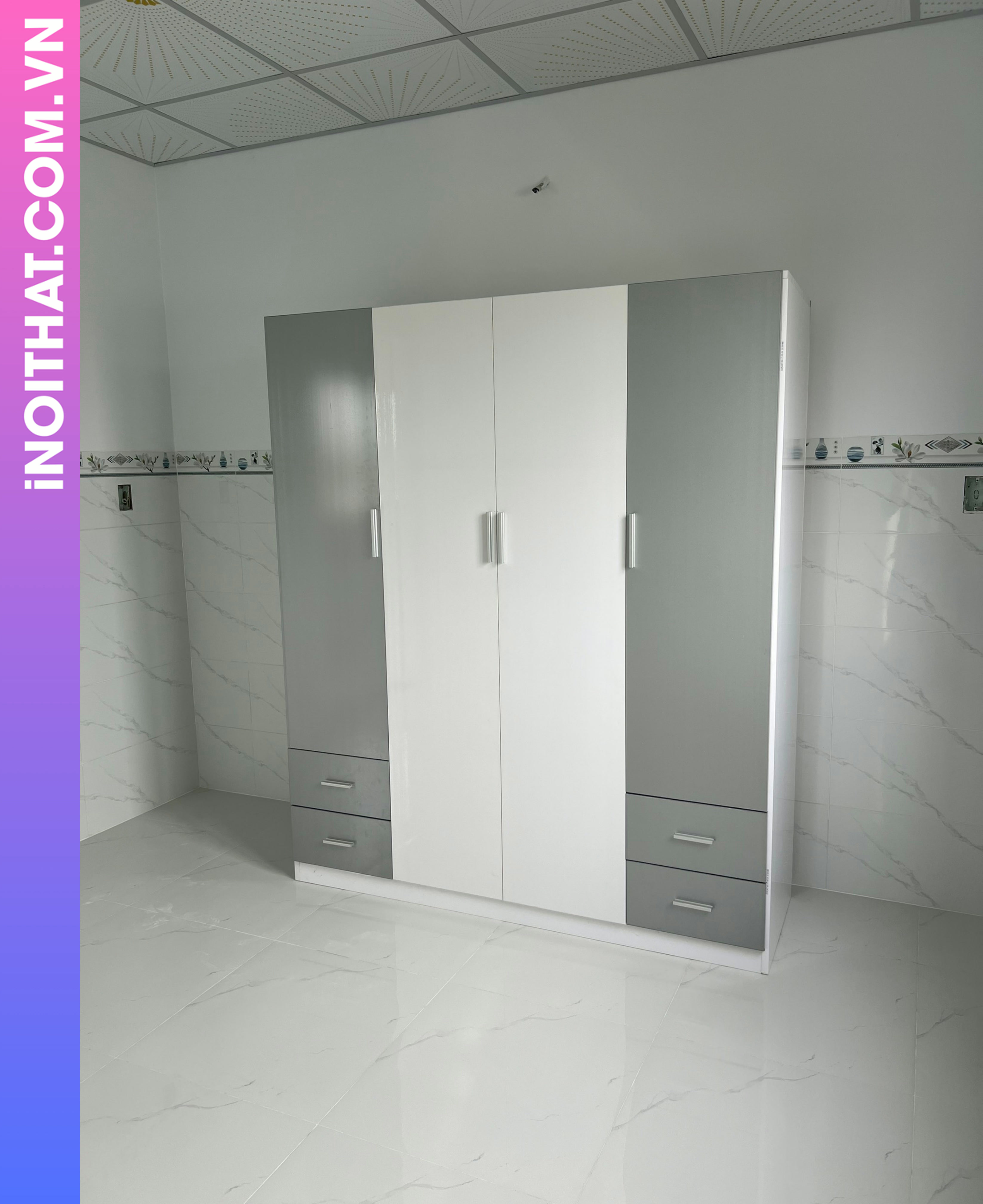 Tủ Quần Áo đa năng linh hoạt làm ở Xã Tam Hưng