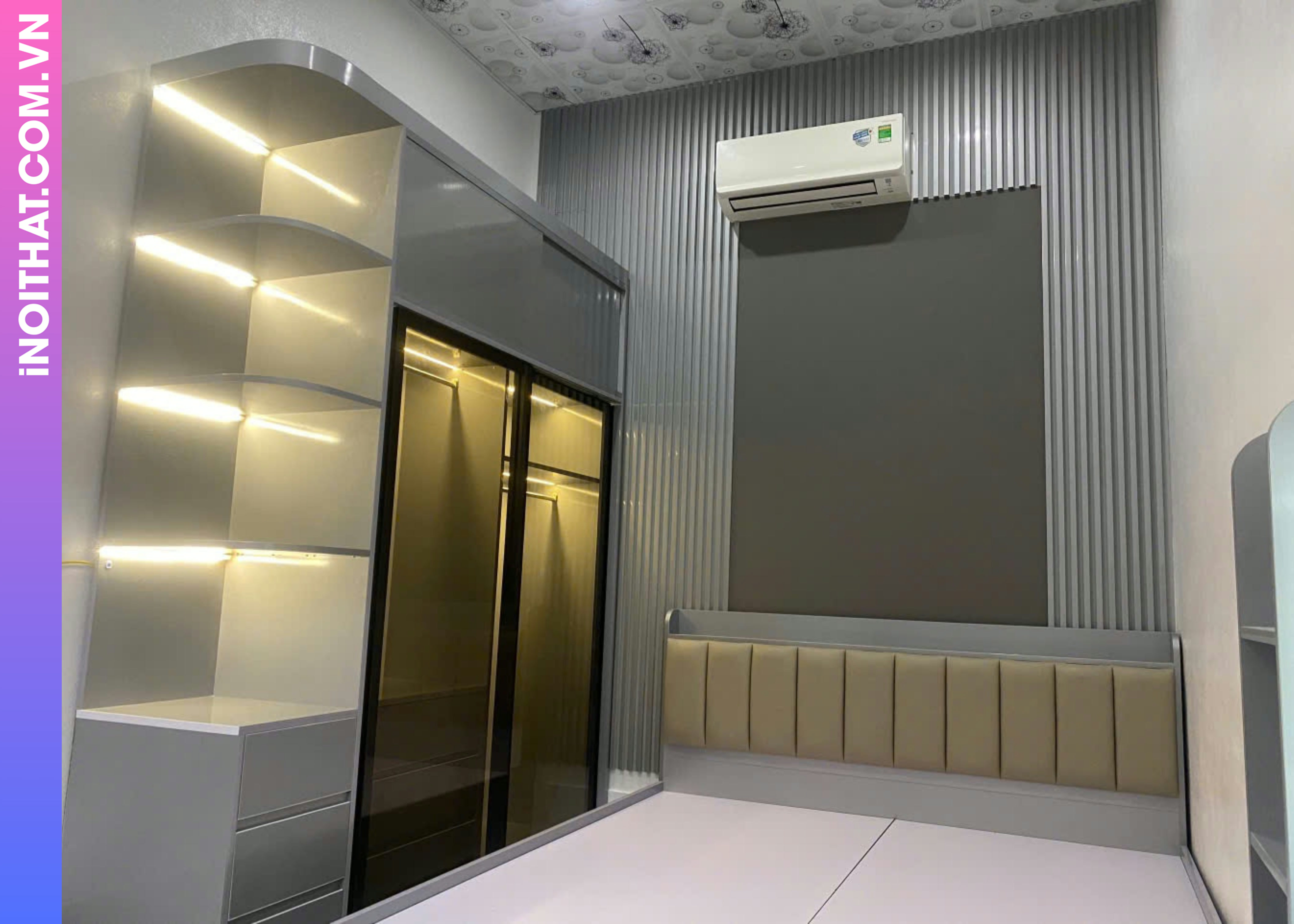 Combo Phòng Ngủ cửa kính hiện đại tại Phường Hai Bà Trưng