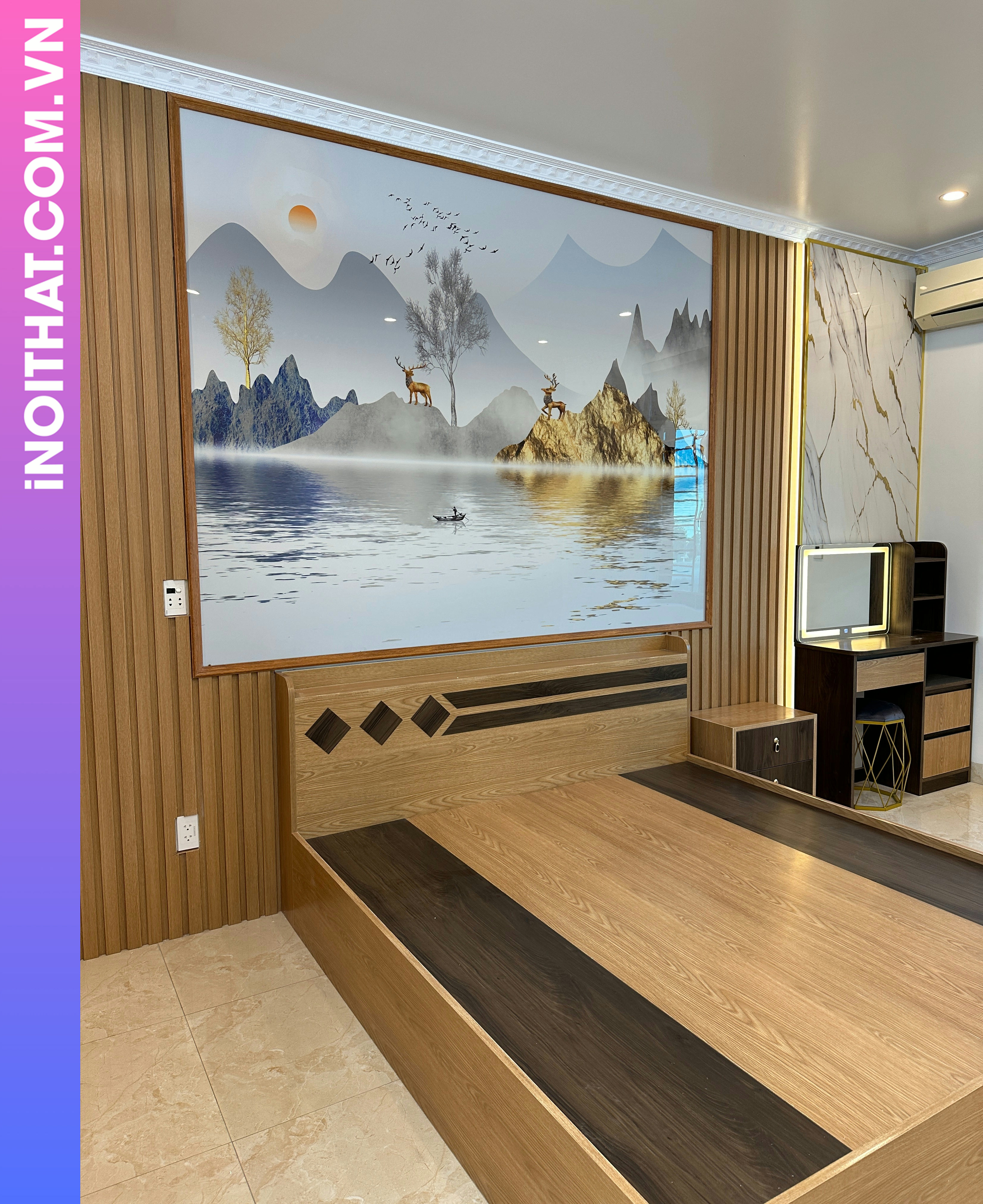 Combo Phòng Ngủ phong cách hiện đại tối giản tại Phường Long Biên