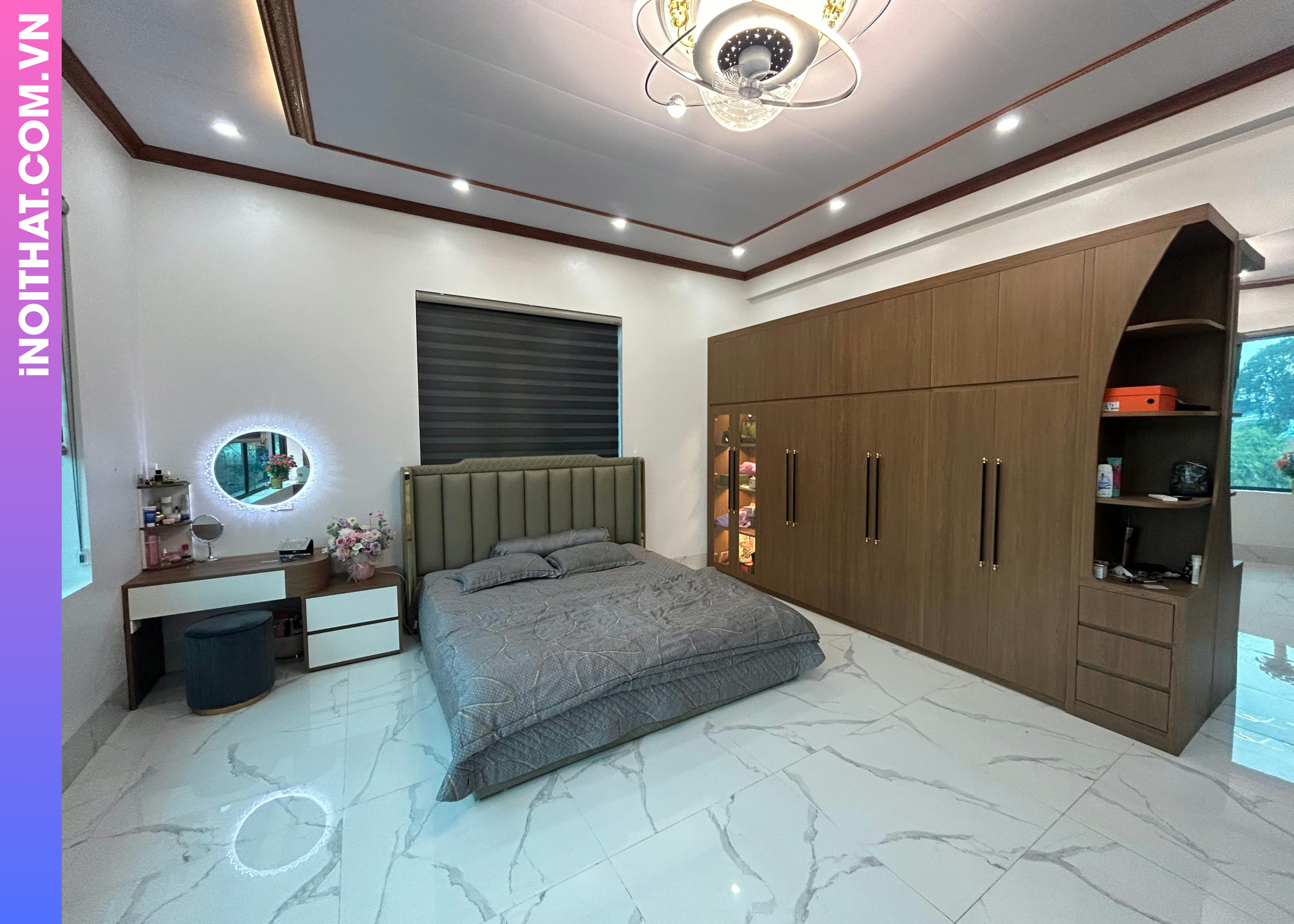 Combo Phòng Ngủ tiện ích thông minh làm tại Phường Ô Chợ Dừa