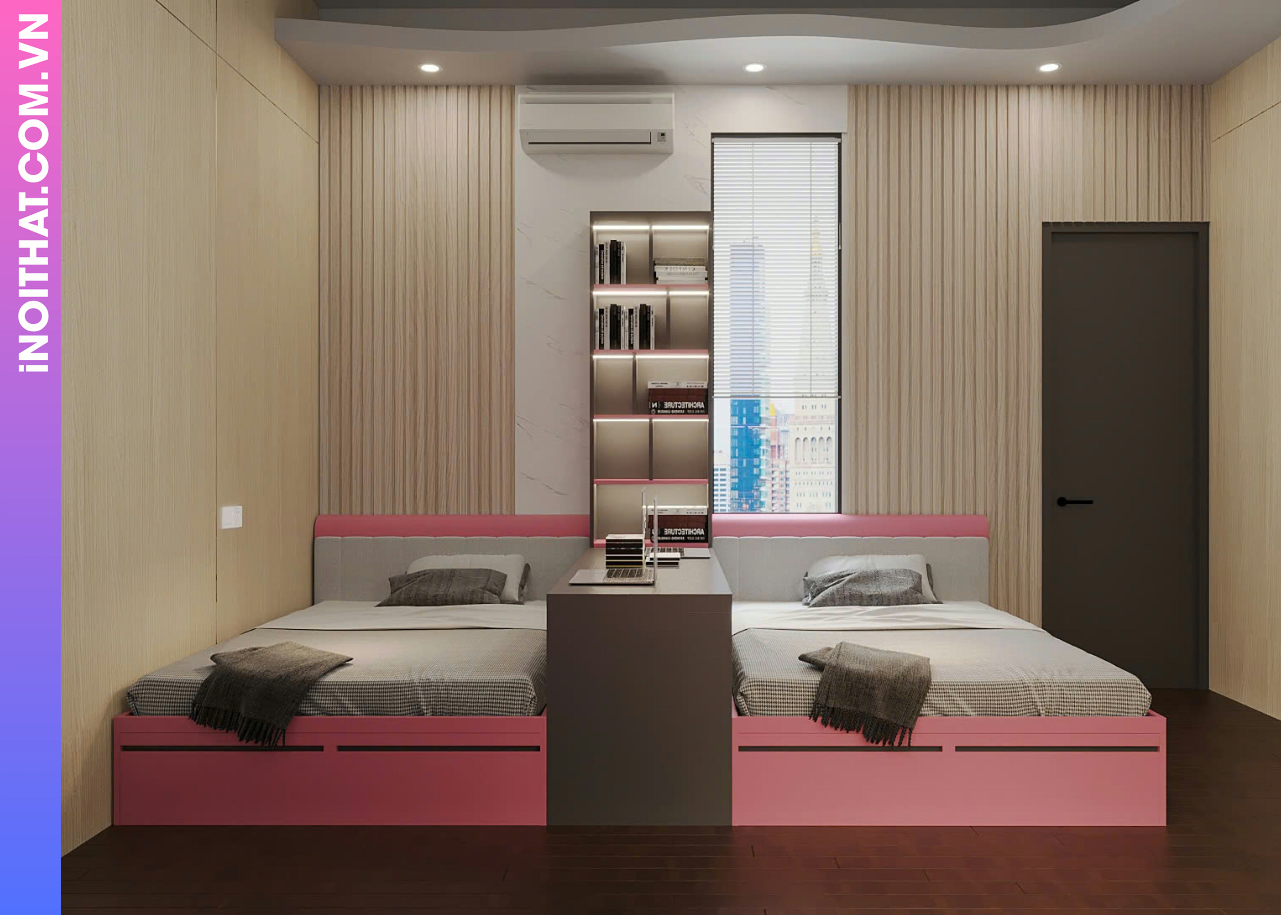 Combo Phòng Ngủ thiết kế sang trọng hiện đại ở Phường Phú Thượng