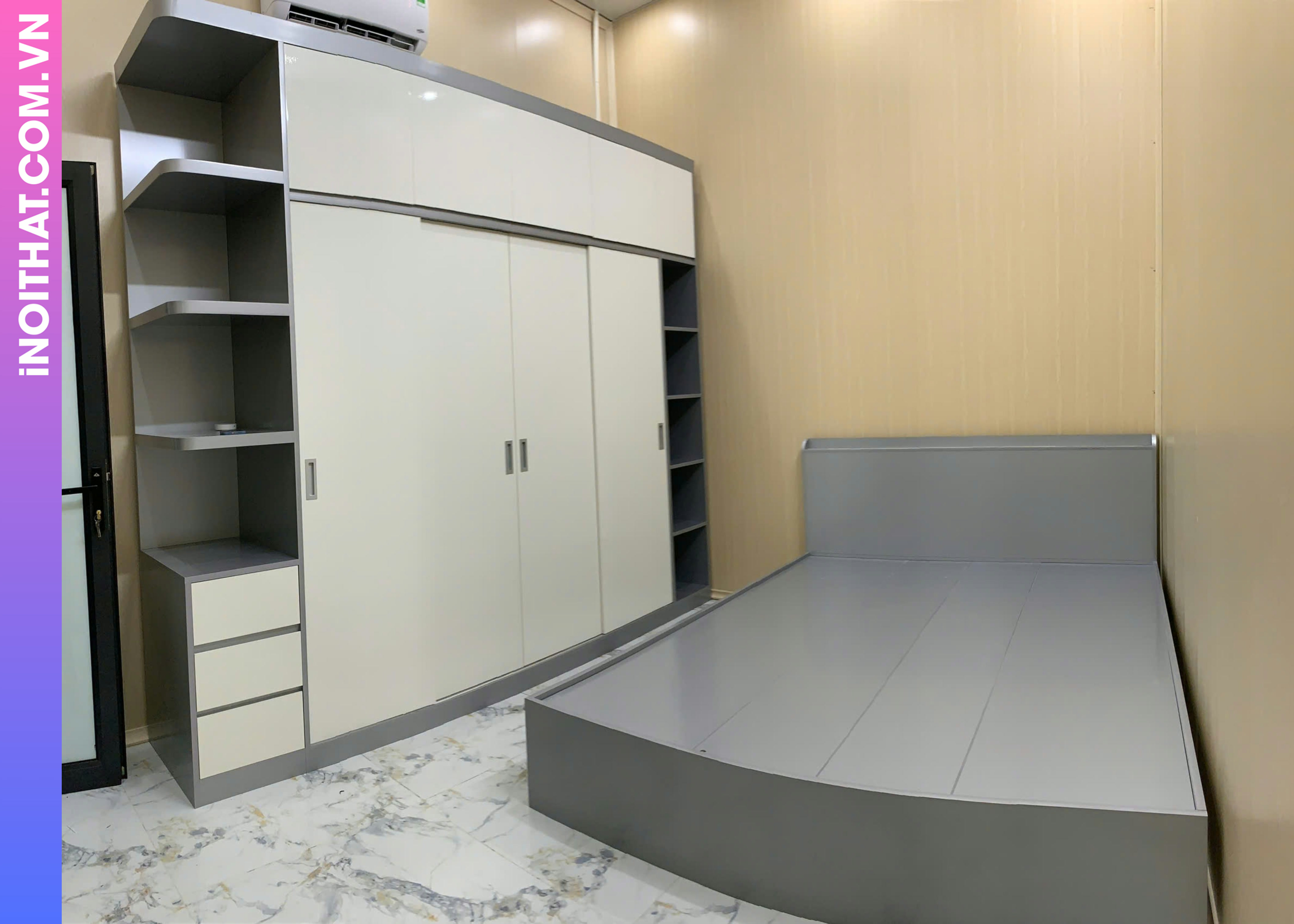 Combo Phòng Ngủ mẫu tiện ích làm tại Phường Phương Liệt Hình ảnh Combo Phòng Ngủ mẫu tiện ích làm tại Phường Phương Liệt - Sản phẩm nội thất Inoithat