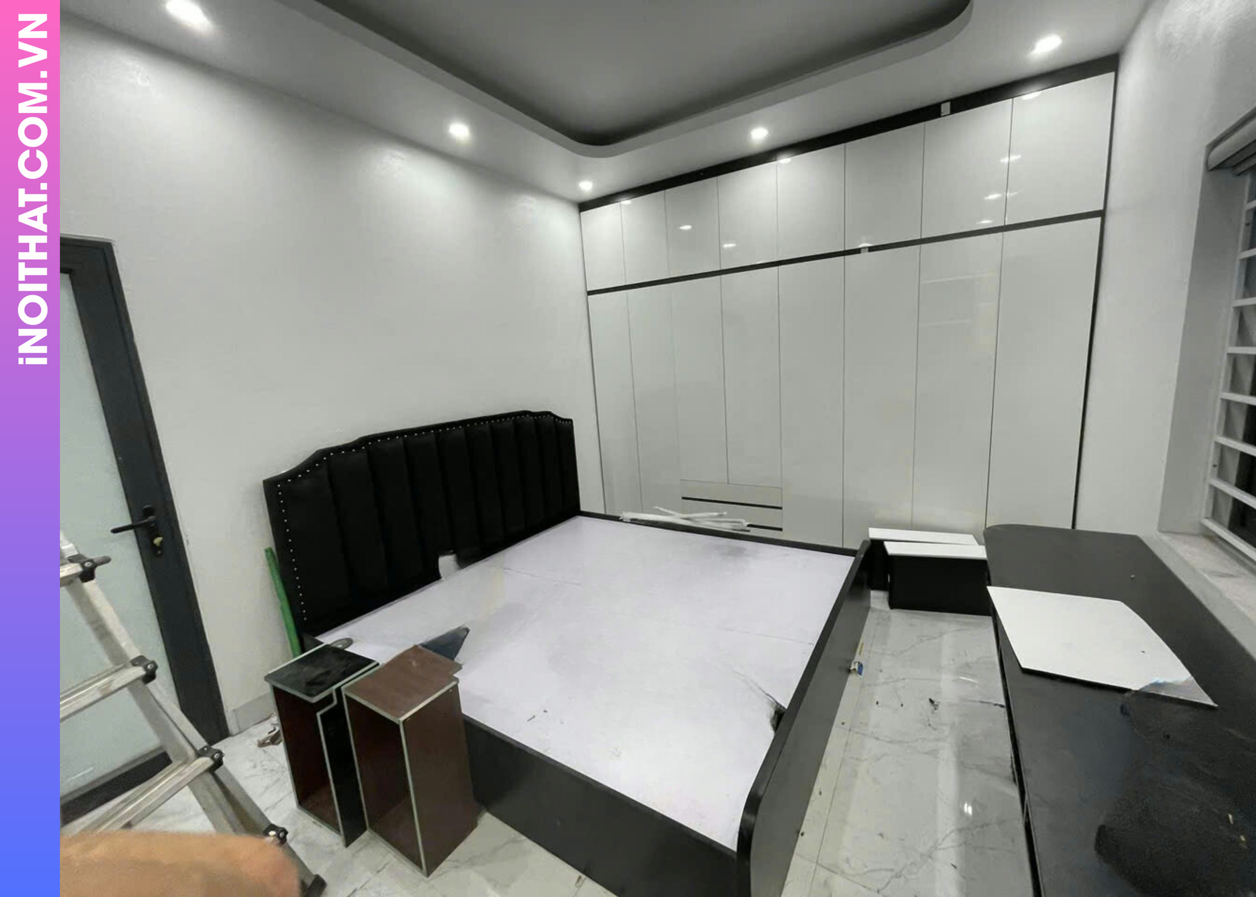 Combo Phòng Ngủ phong cách Hàn Quốc ở Phường Tây Mỗ Hình ảnh Combo Phòng Ngủ phong cách Hàn Quốc ở Phường Tây Mỗ - Sản phẩm nội thất Inoithat