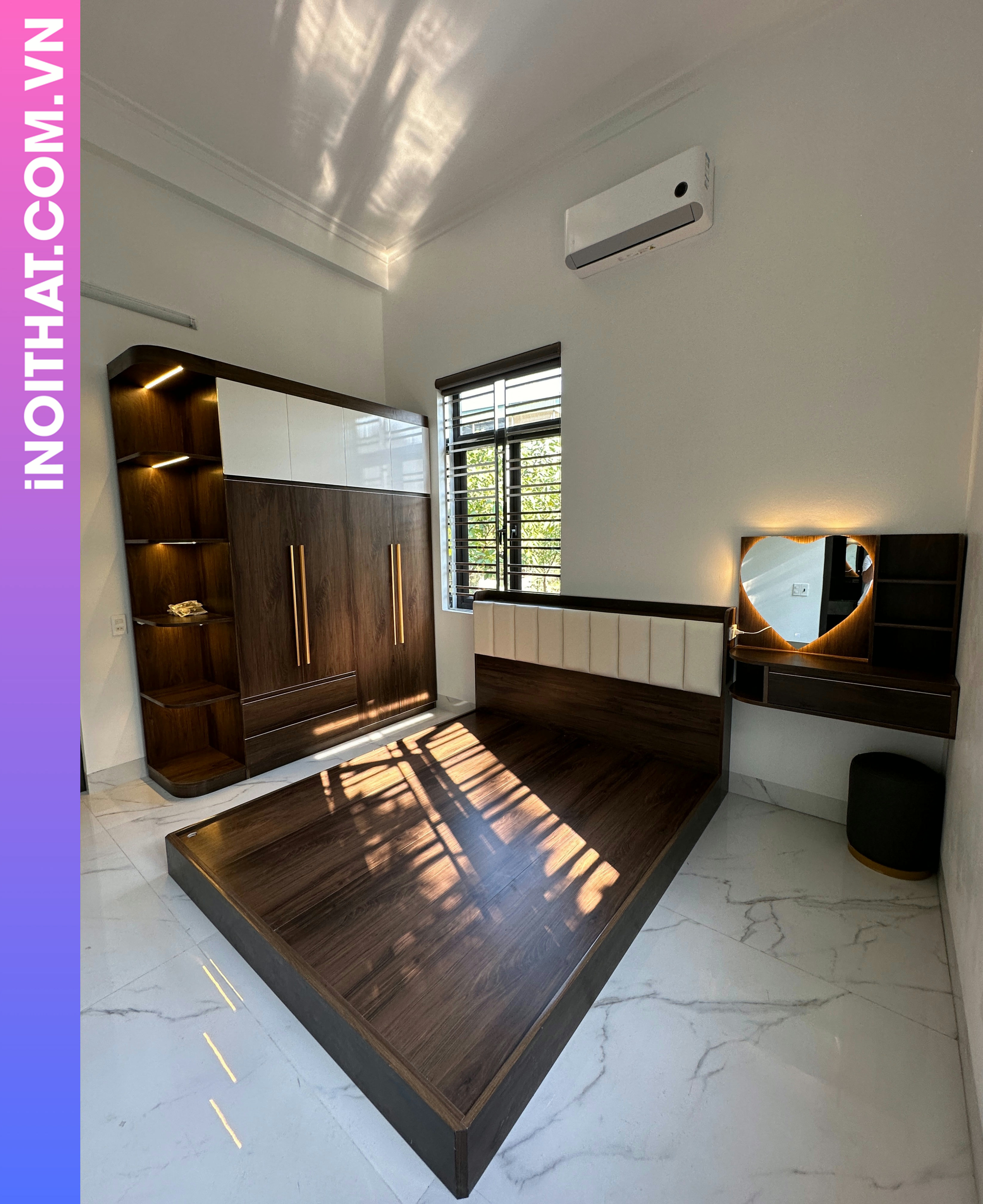 Combo Phòng Ngủ tiện nghi tối ưu ở Phường Tùng Thiện Hình ảnh Combo Phòng Ngủ tiện nghi tối ưu ở Phường Tùng Thiện - Sản phẩm nội thất Inoithat