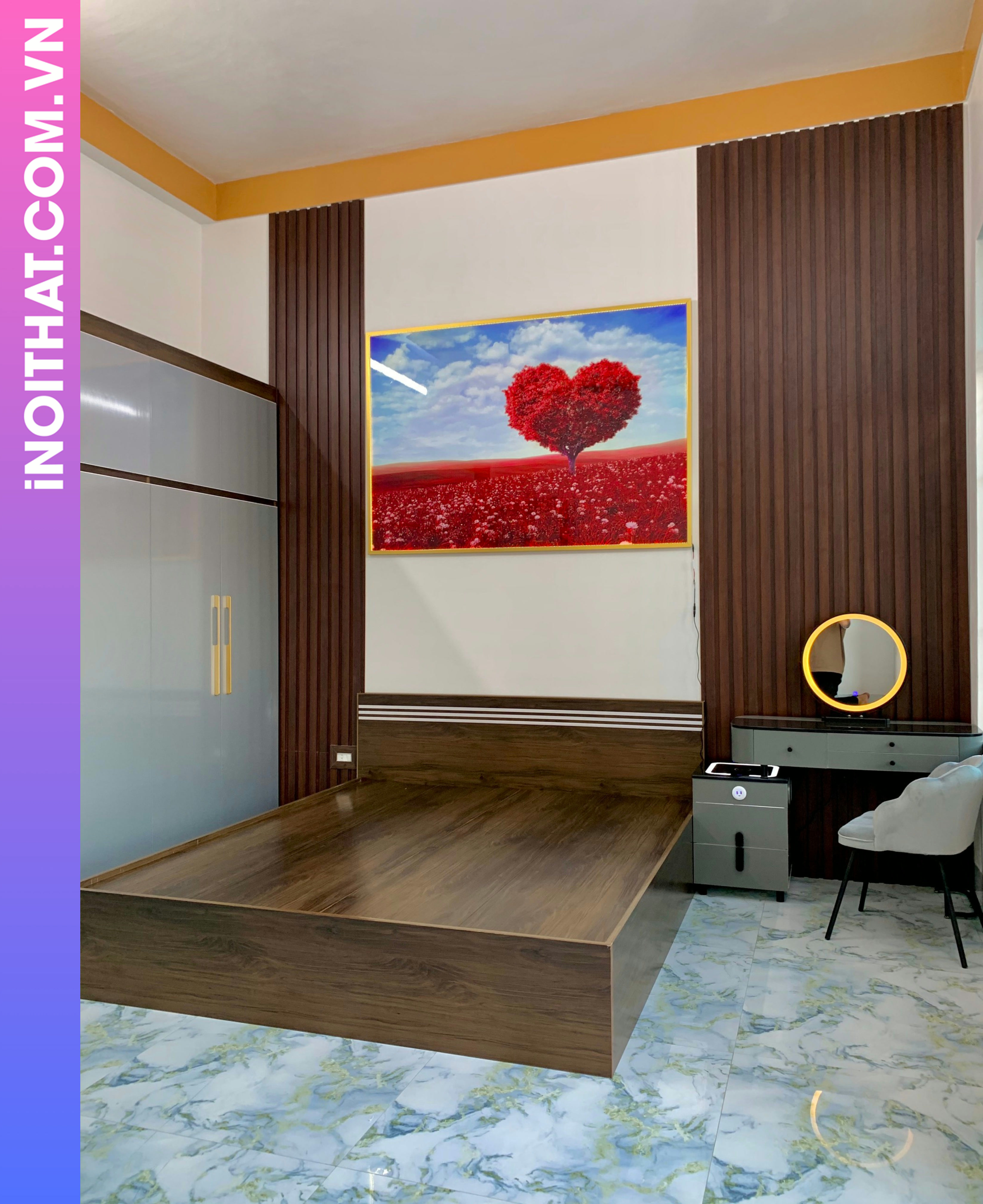 Combo Phòng Ngủ mini tiện lợi khu vực Phường Xuân Phương Hình ảnh Combo Phòng Ngủ mini tiện lợi khu vực Phường Xuân Phương - Sản phẩm nội thất Inoithat