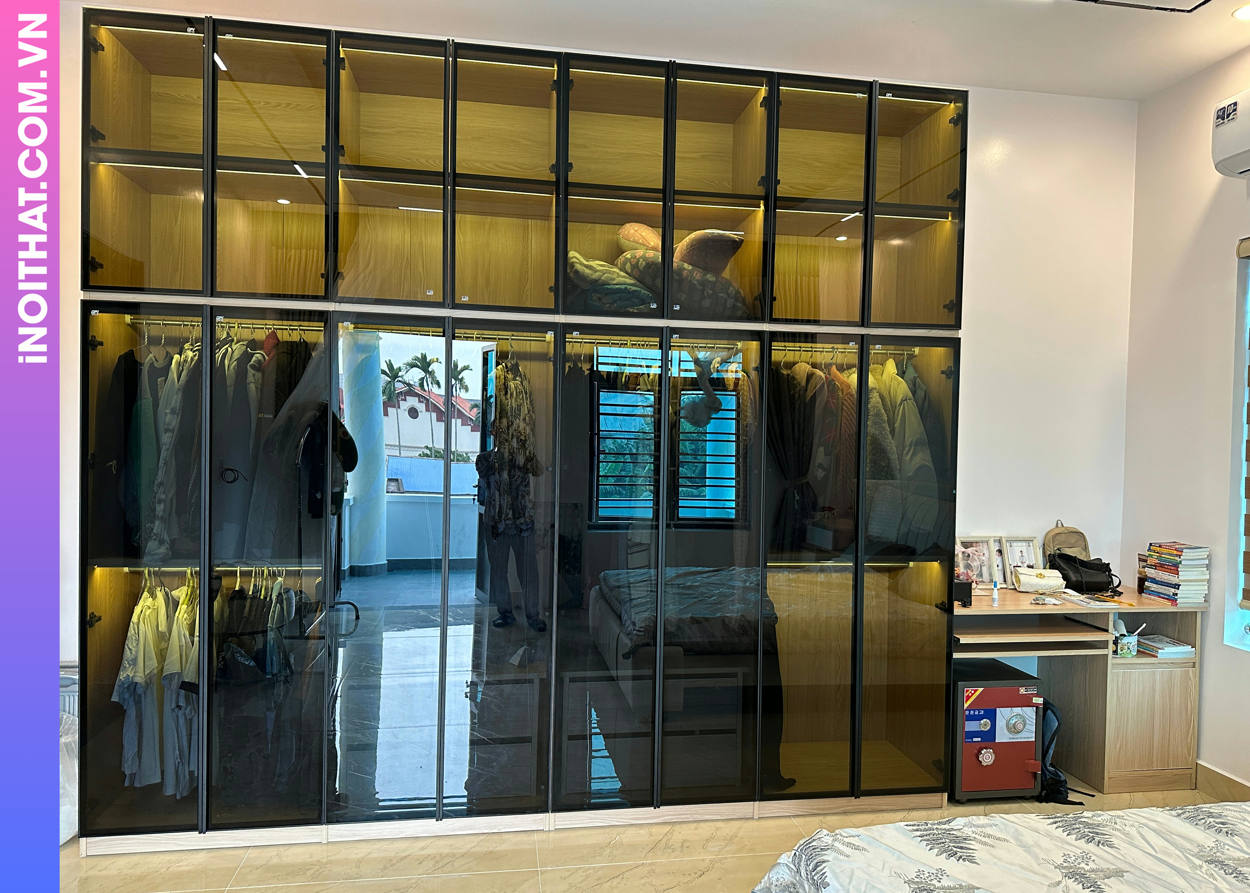 Combo Phòng Ngủ cửa mở hiện đại tại Xã Ba Vì Hình ảnh Combo Phòng Ngủ cửa mở hiện đại tại Xã Ba Vì - Sản phẩm nội thất Inoithat