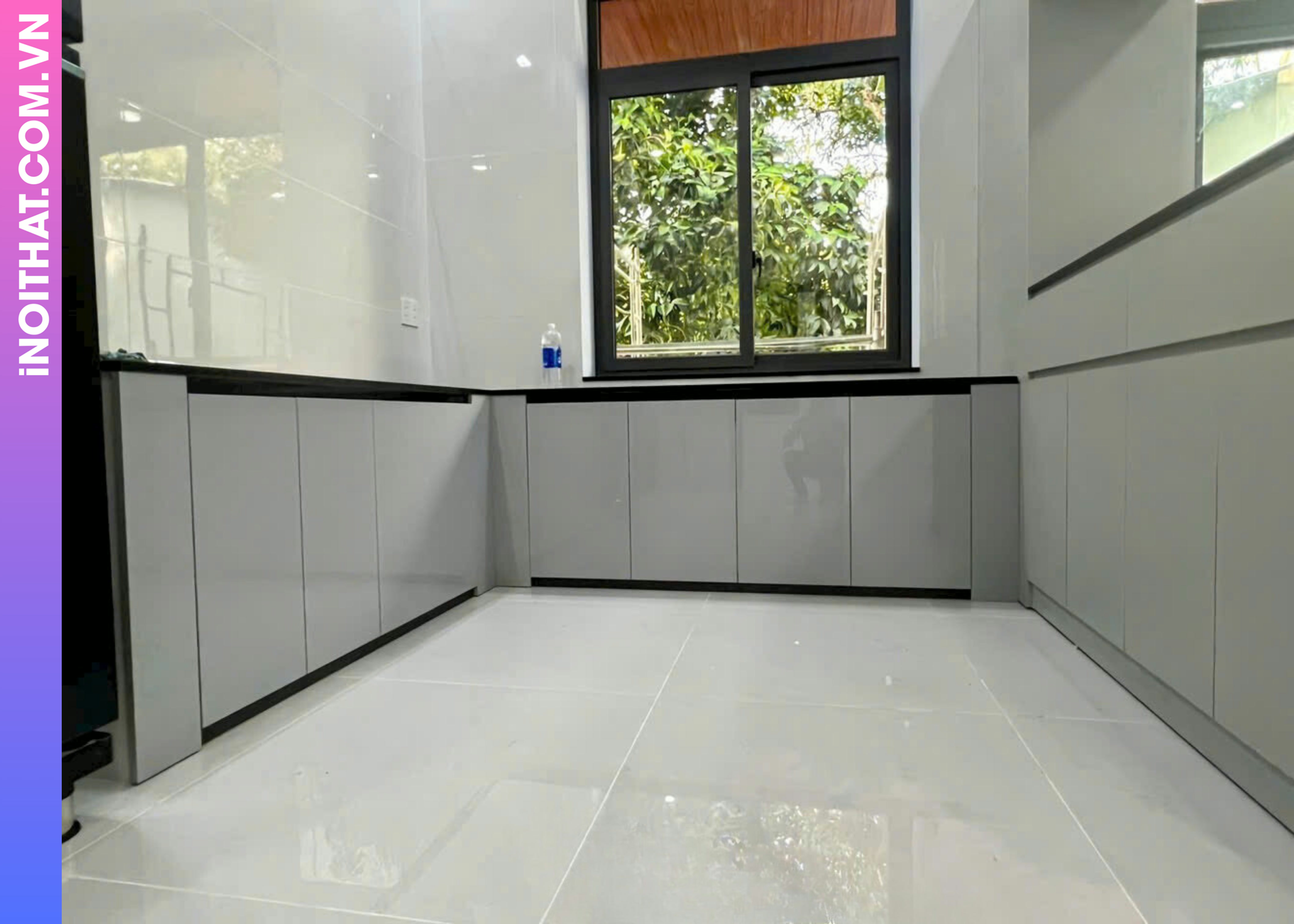 Tủ Bếp gỗ mdf Minh Long khu vực Phường Đại Mỗ