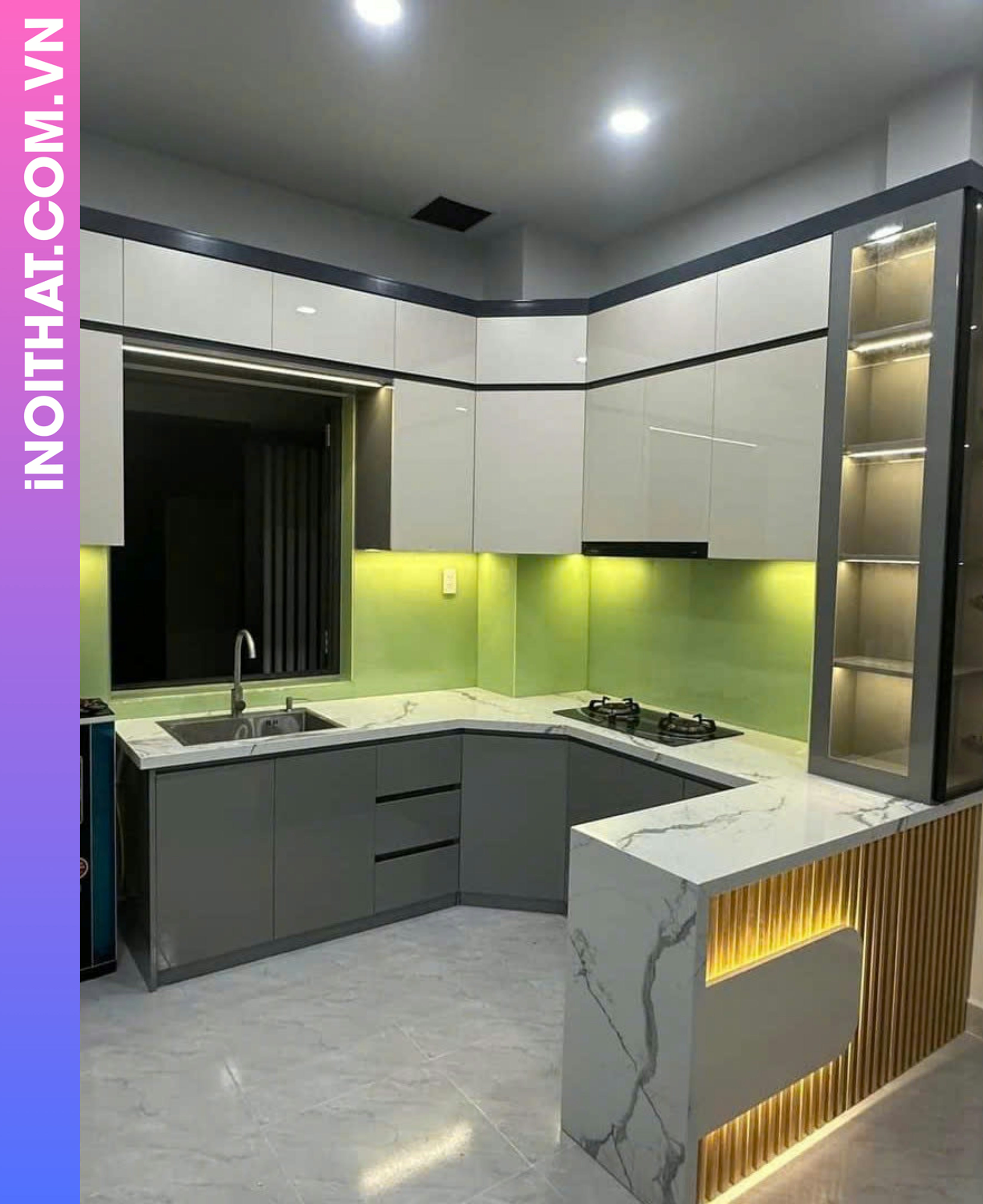 Tủ Bếp nhựa picomat khu vực Phường Hà Đông