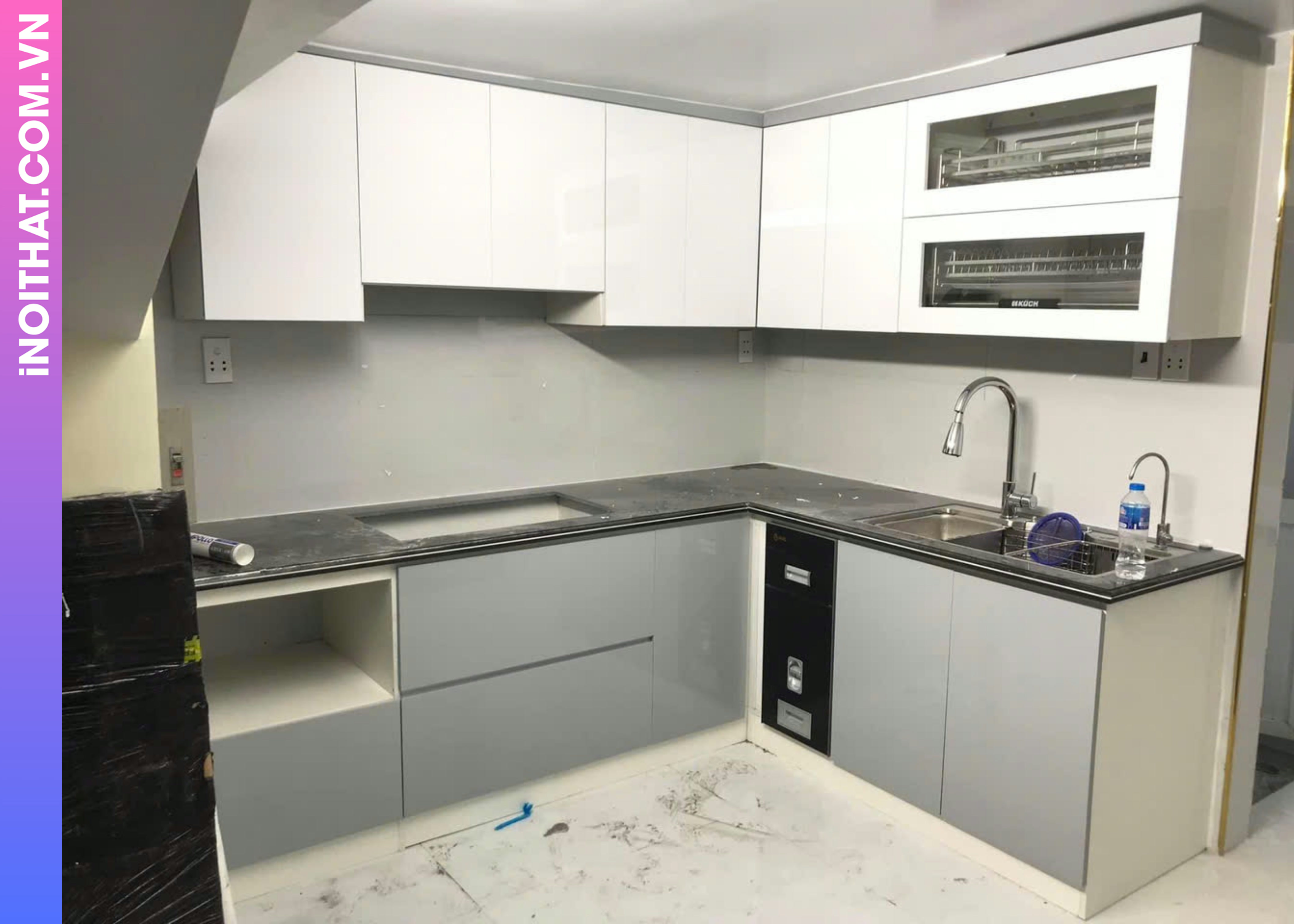 Tủ Bếp thiết kế thông minh khu vực Phường Hồng Hà