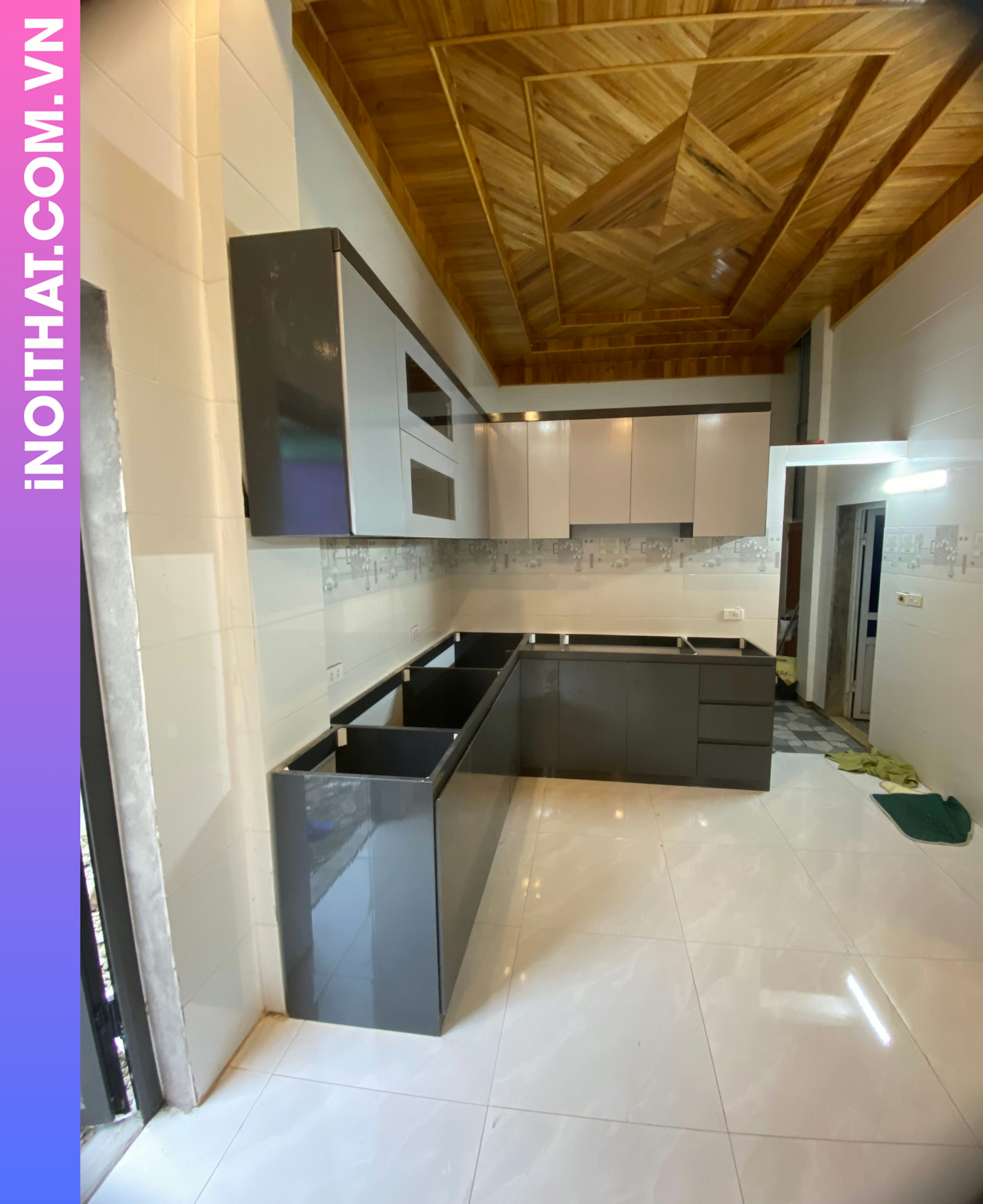 Tủ Bếp ngăn kéo tiện dụng khu vực Phường Lĩnh Nam