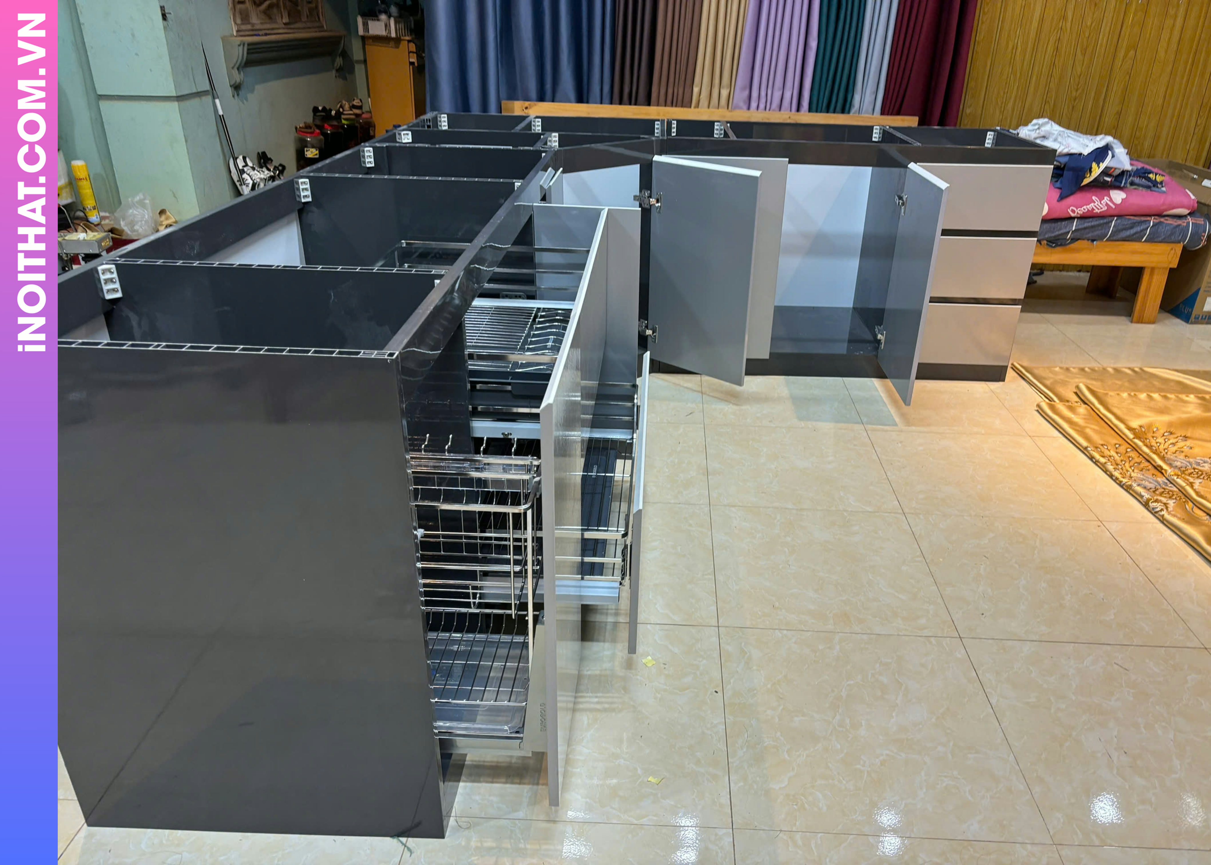 Tủ Bếp mini gia đình tại Phường Tây Hồ