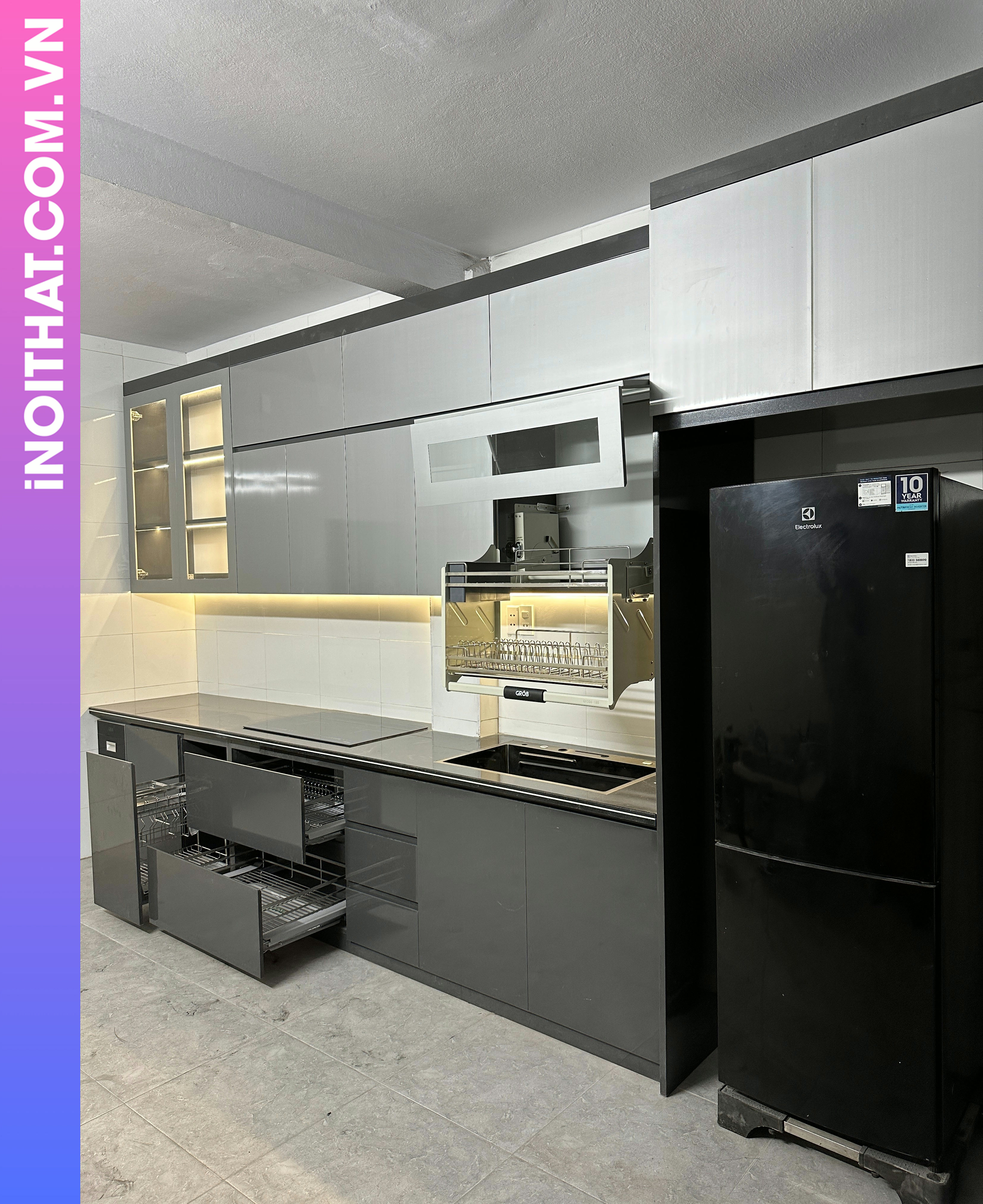 Tủ Bếp tiện nghi cao cấp tại Phường Yên Hòa