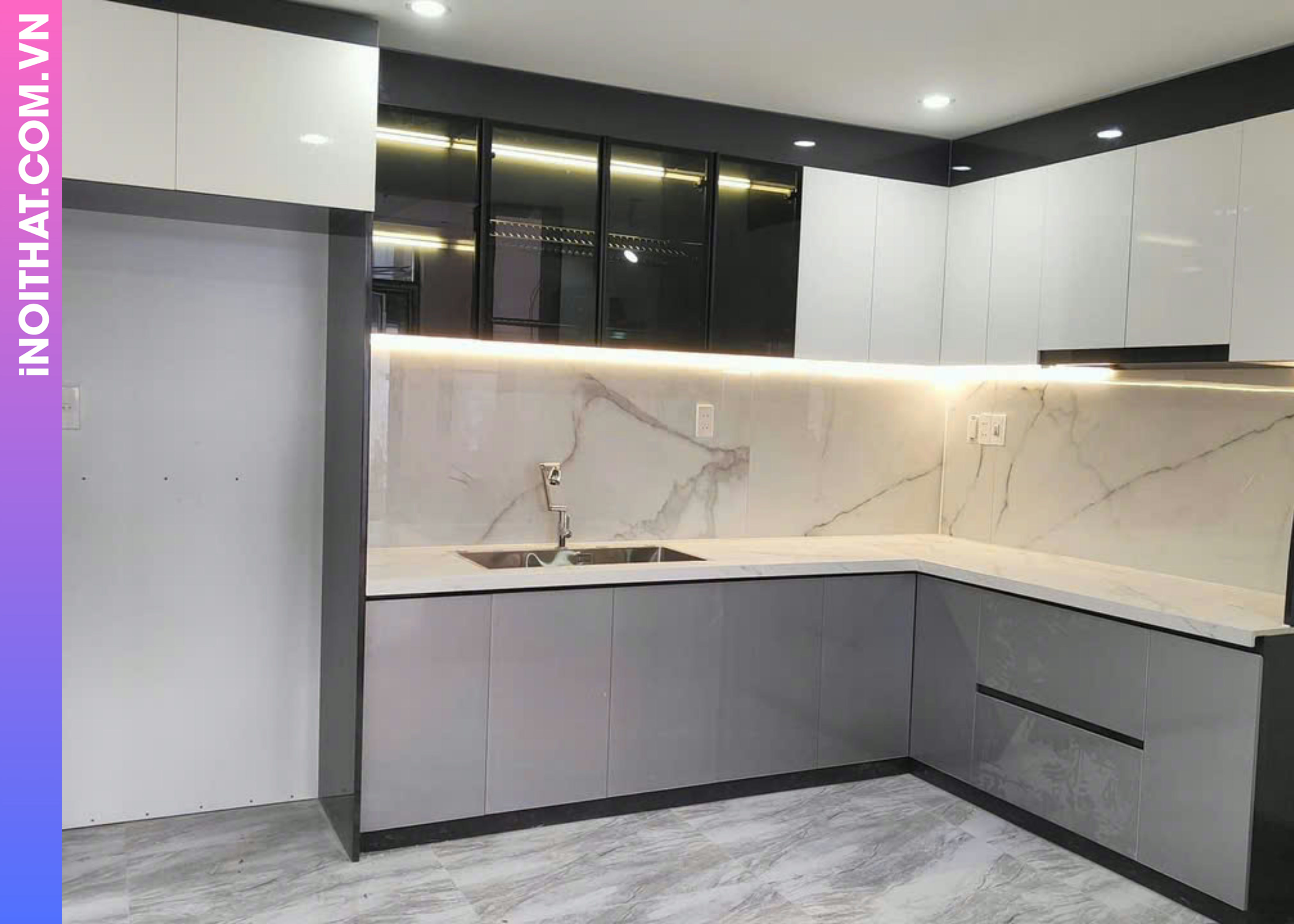 Tủ Bếp gương tích hợp ở Phường Yên Nghĩa