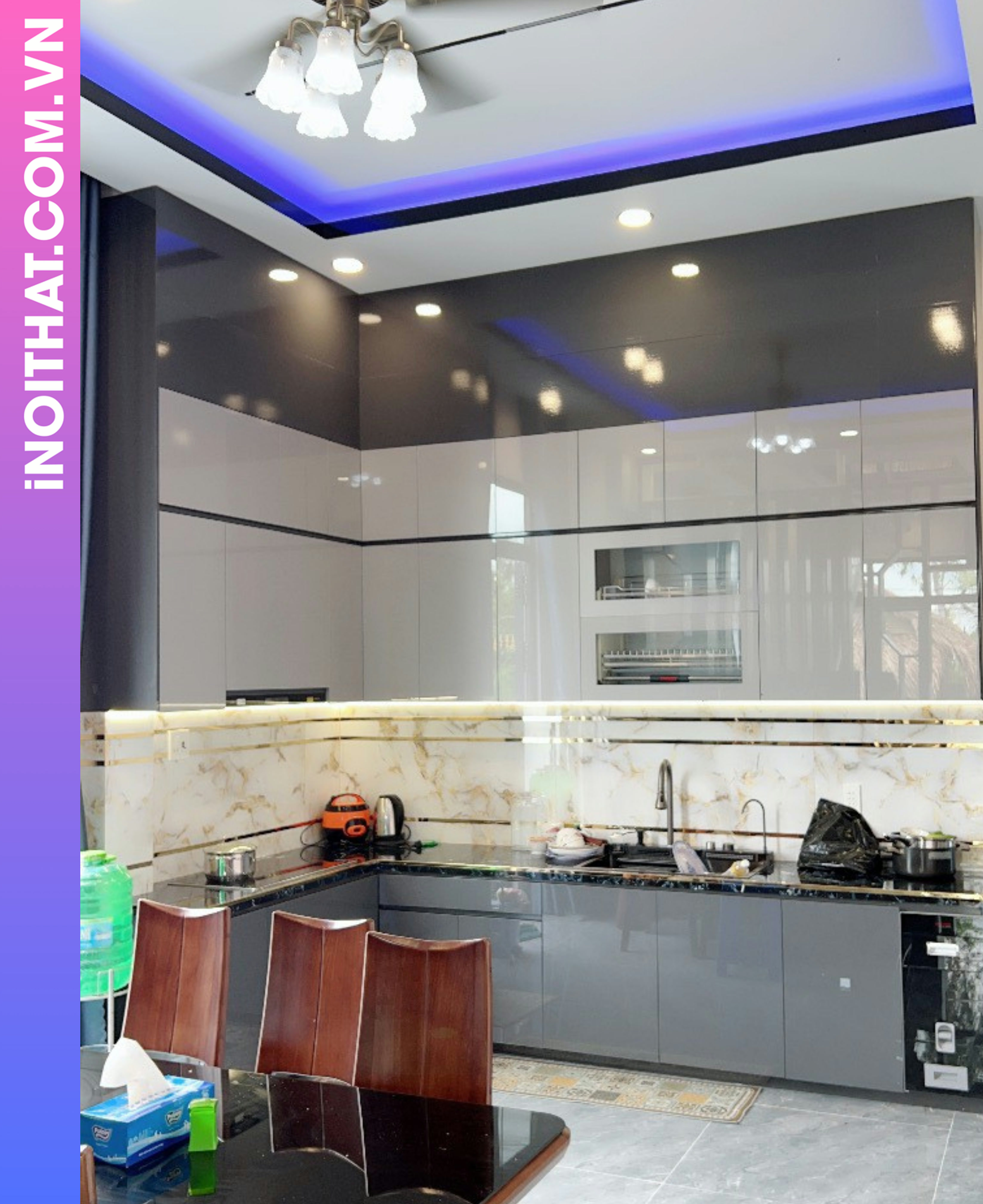 Tủ Bếp đa chức năng sang trọng làm tại Xã Thuận An Hình ảnh Tủ Bếp đa chức năng sang trọng làm tại Xã Thuận An - Sản phẩm nội thất Inoithat