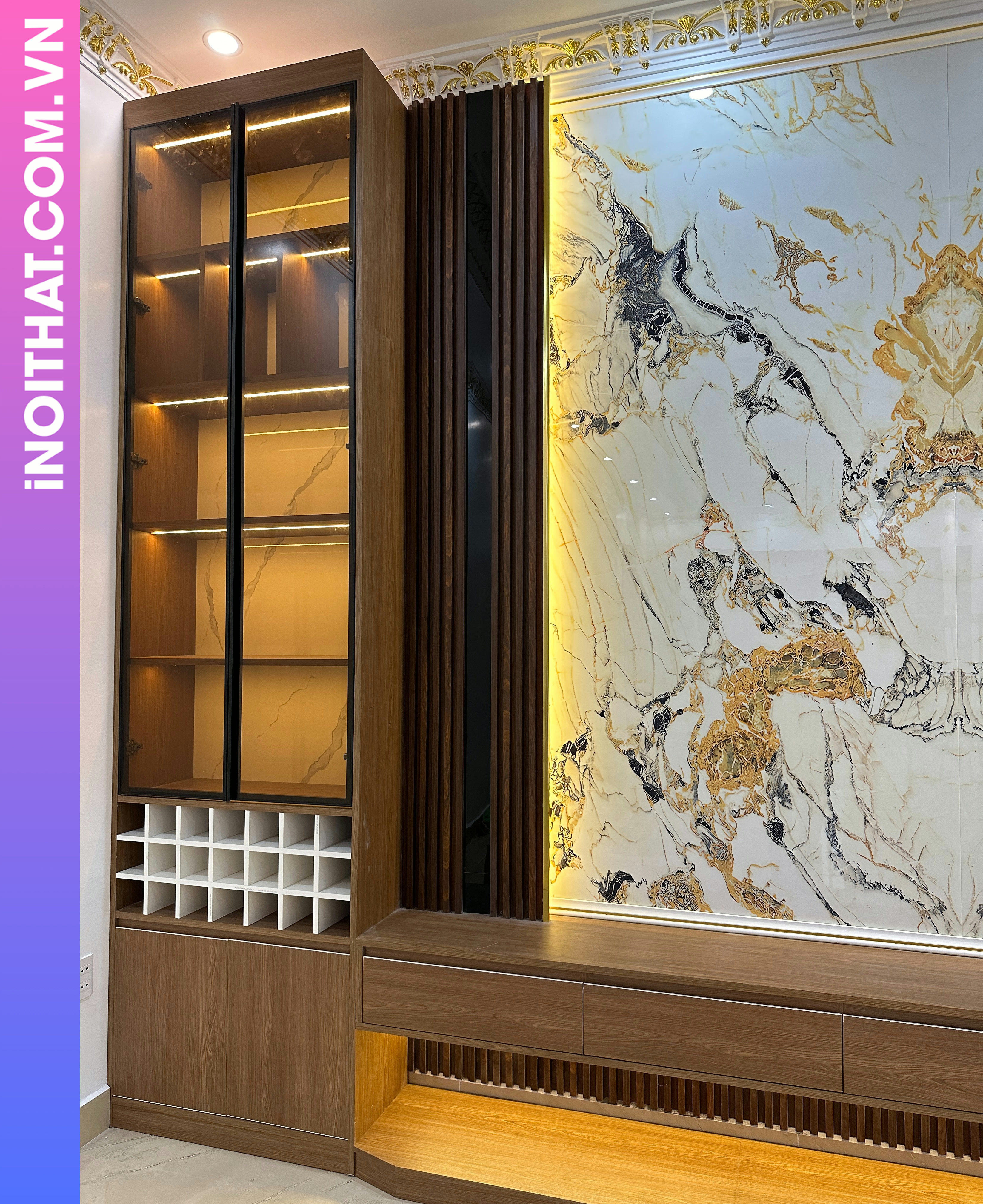 Kệ Tivi vintage cổ điển khu vực Phường Hà Đông