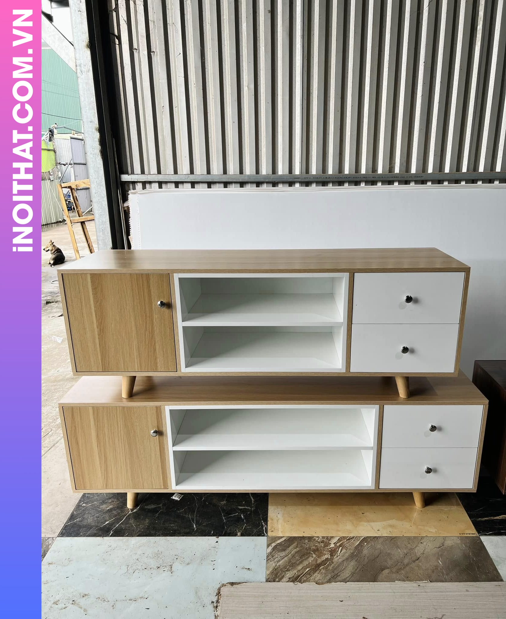 Kệ Tivi phòng khách tiện nghi tại Phường Long Biên