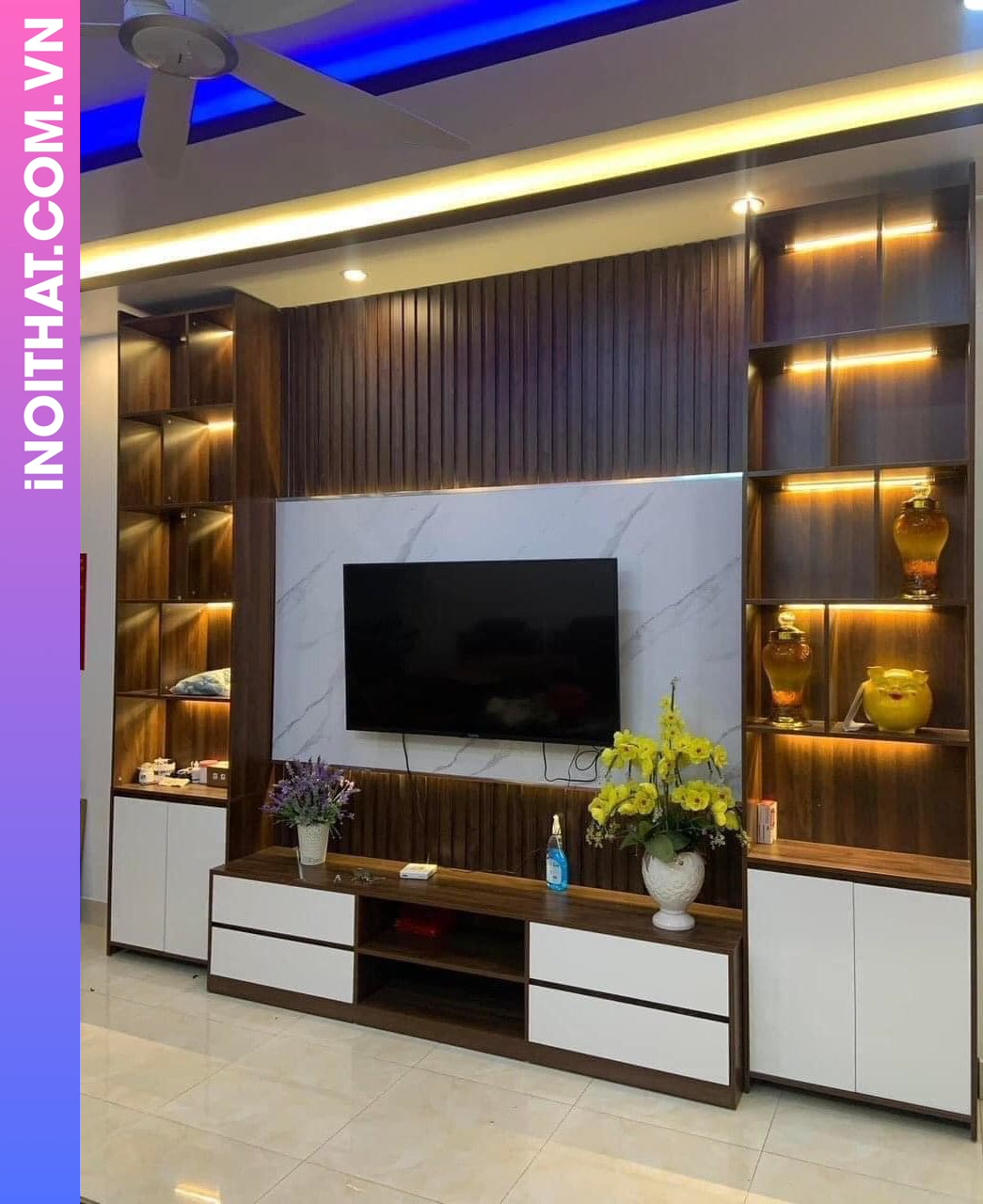 Kệ Tivi màu sắc đa dạng làm ở Phường Ngọc Hà