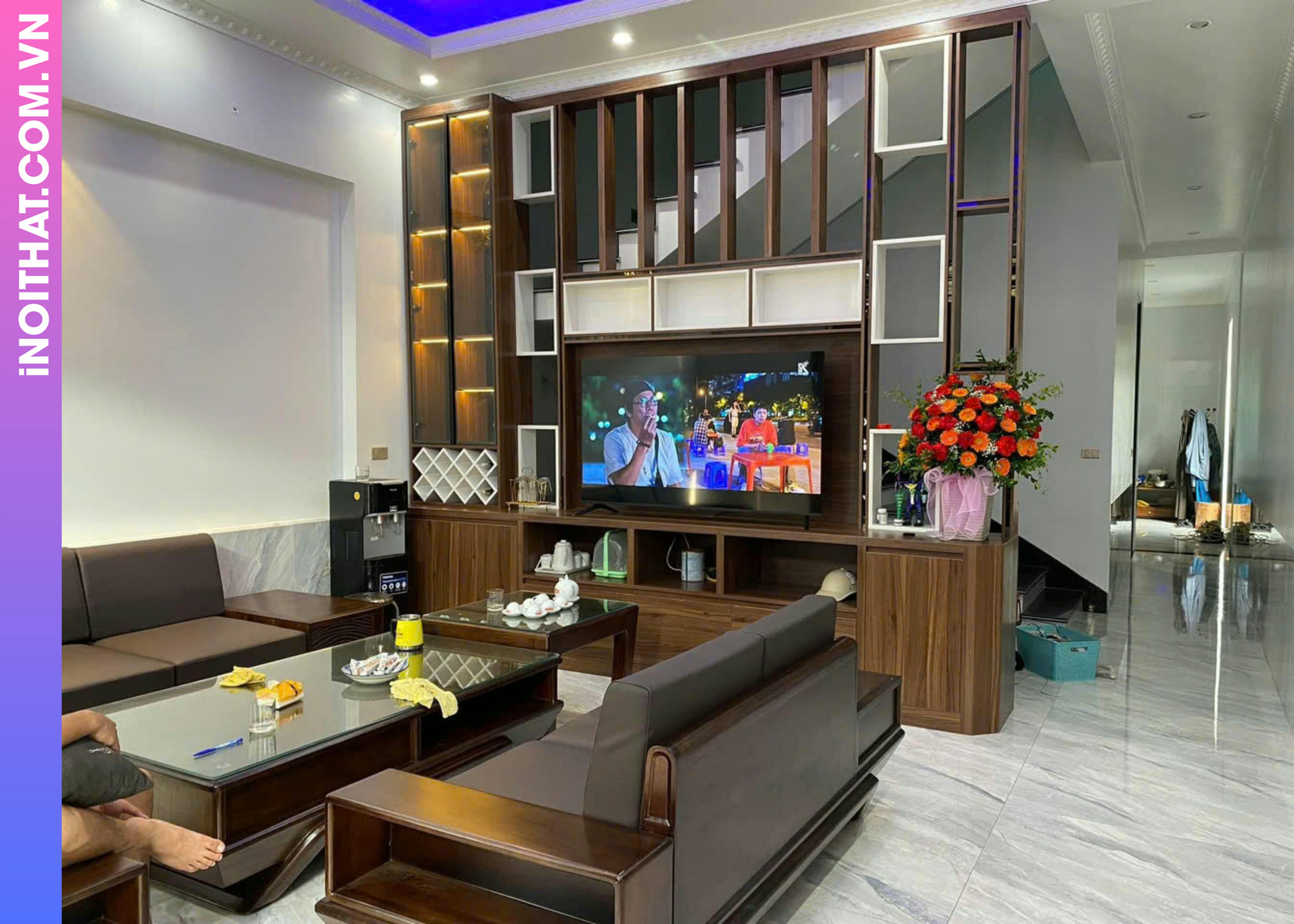 Kệ Tivi phong cách hiện đại tối giản ở Xã Mỹ Đức