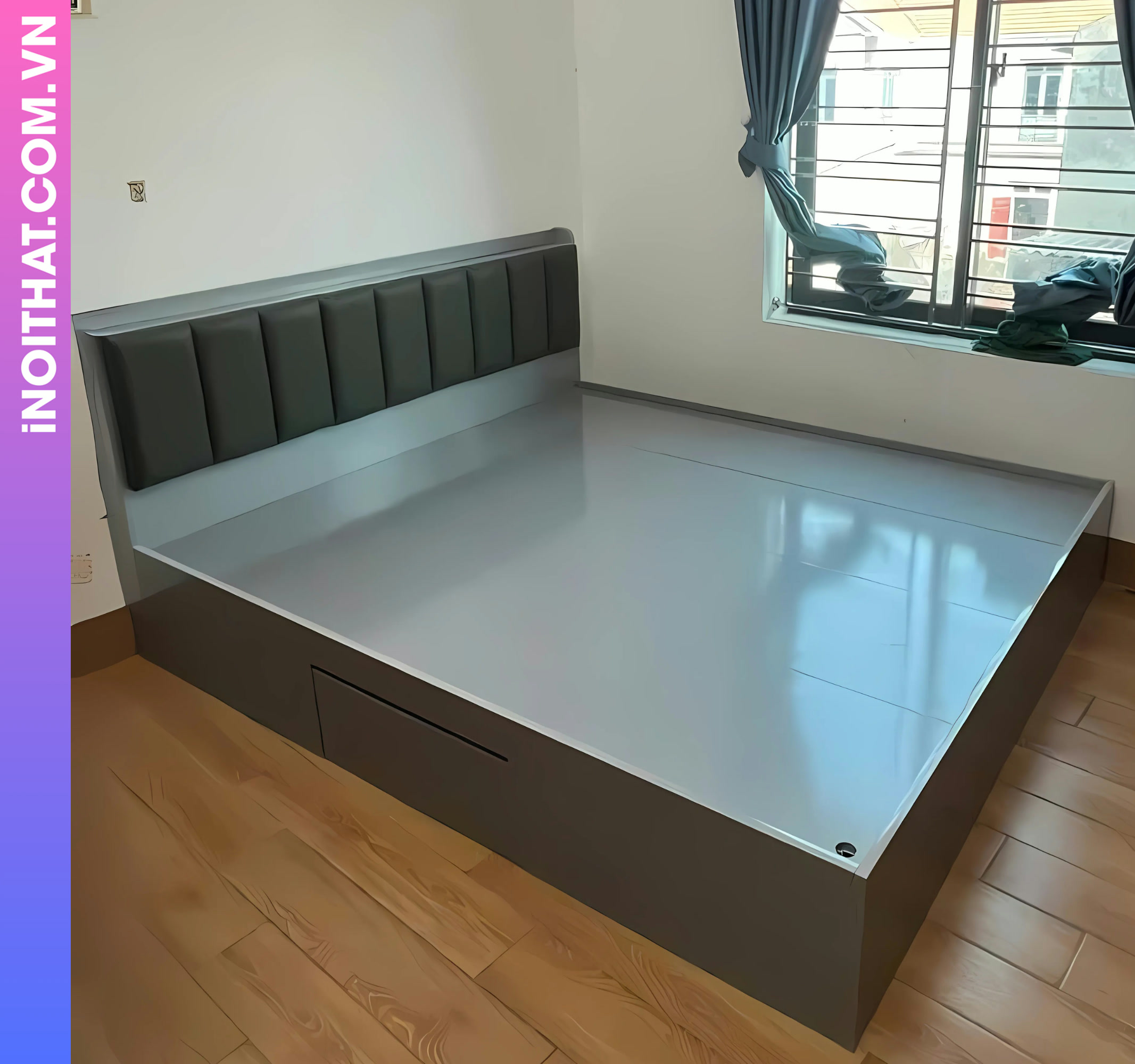 Giường ngủ ngăn kéo tiện dụng khu vực Phường Đại Mỗ