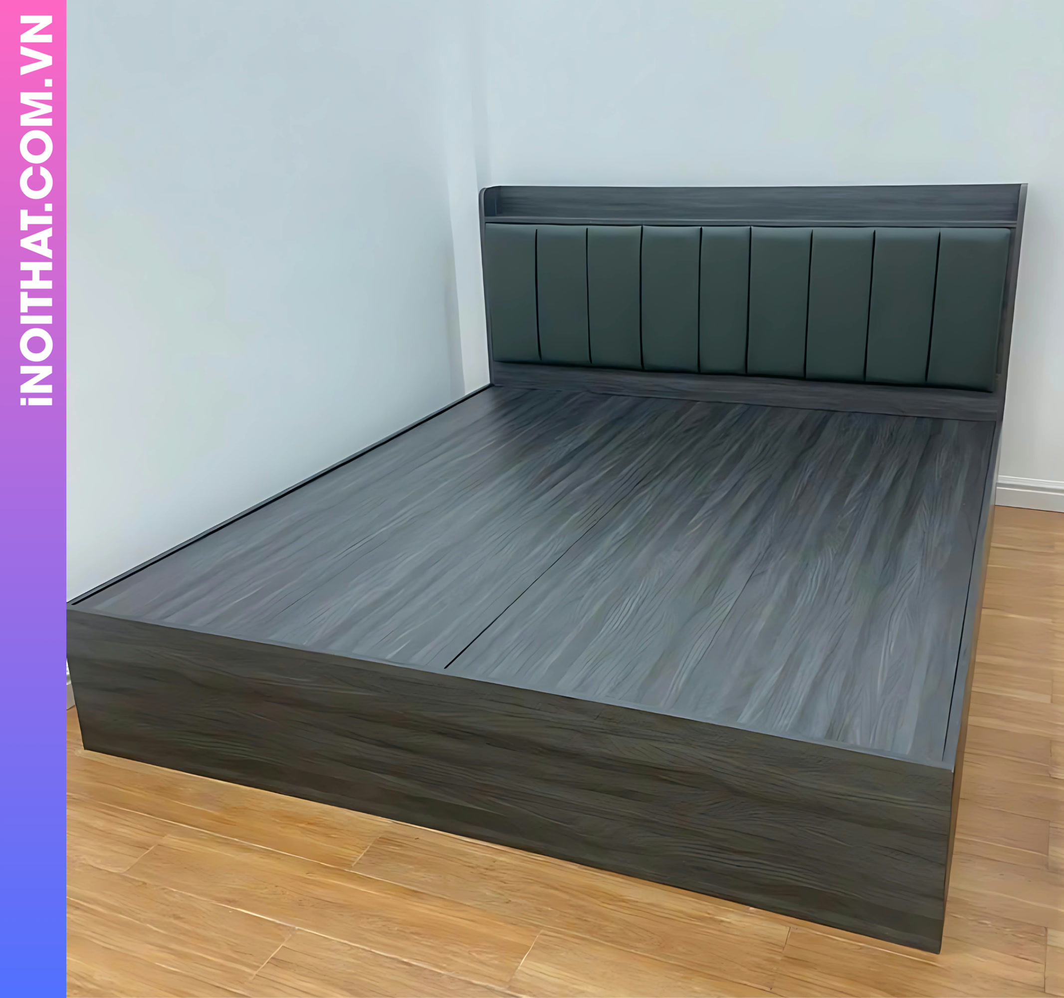 Giường ngủ hiện đại tối giản làm tại Phường Giảng Võ