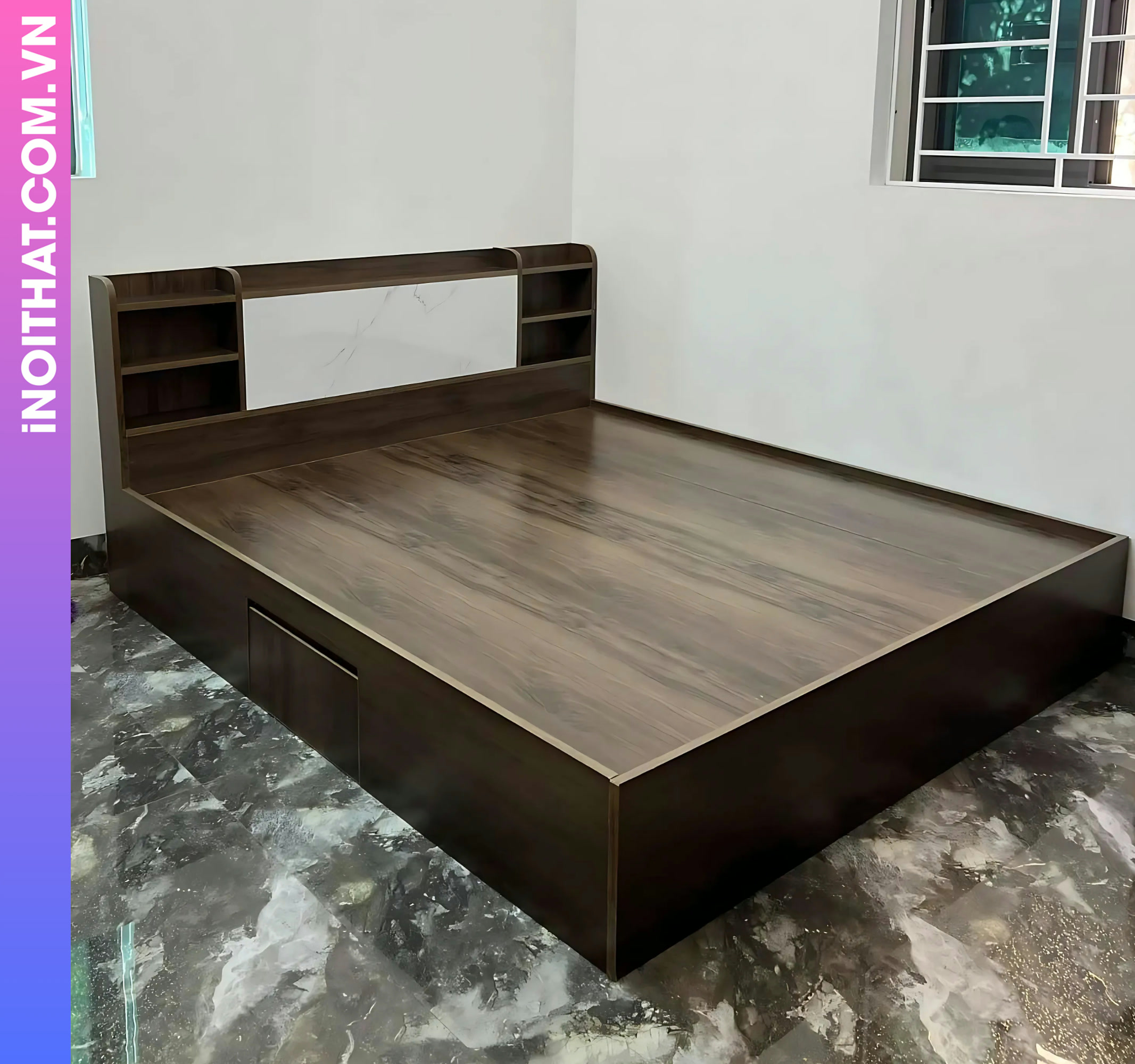 Giường ngủ tích hợp gương làm ở Phường Hoàng Liệt