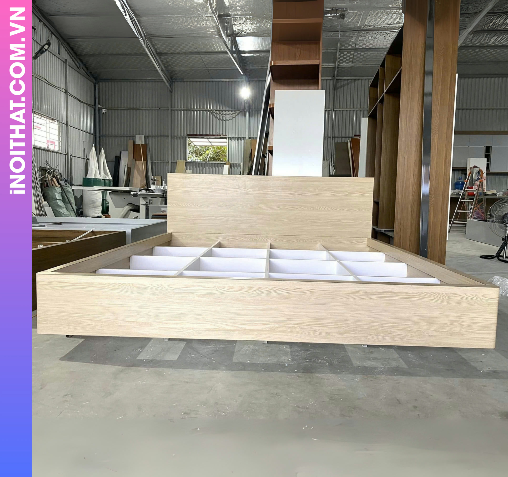 Giường ngủ thiết kế hiện đại khu vực Phường Phú Diễn