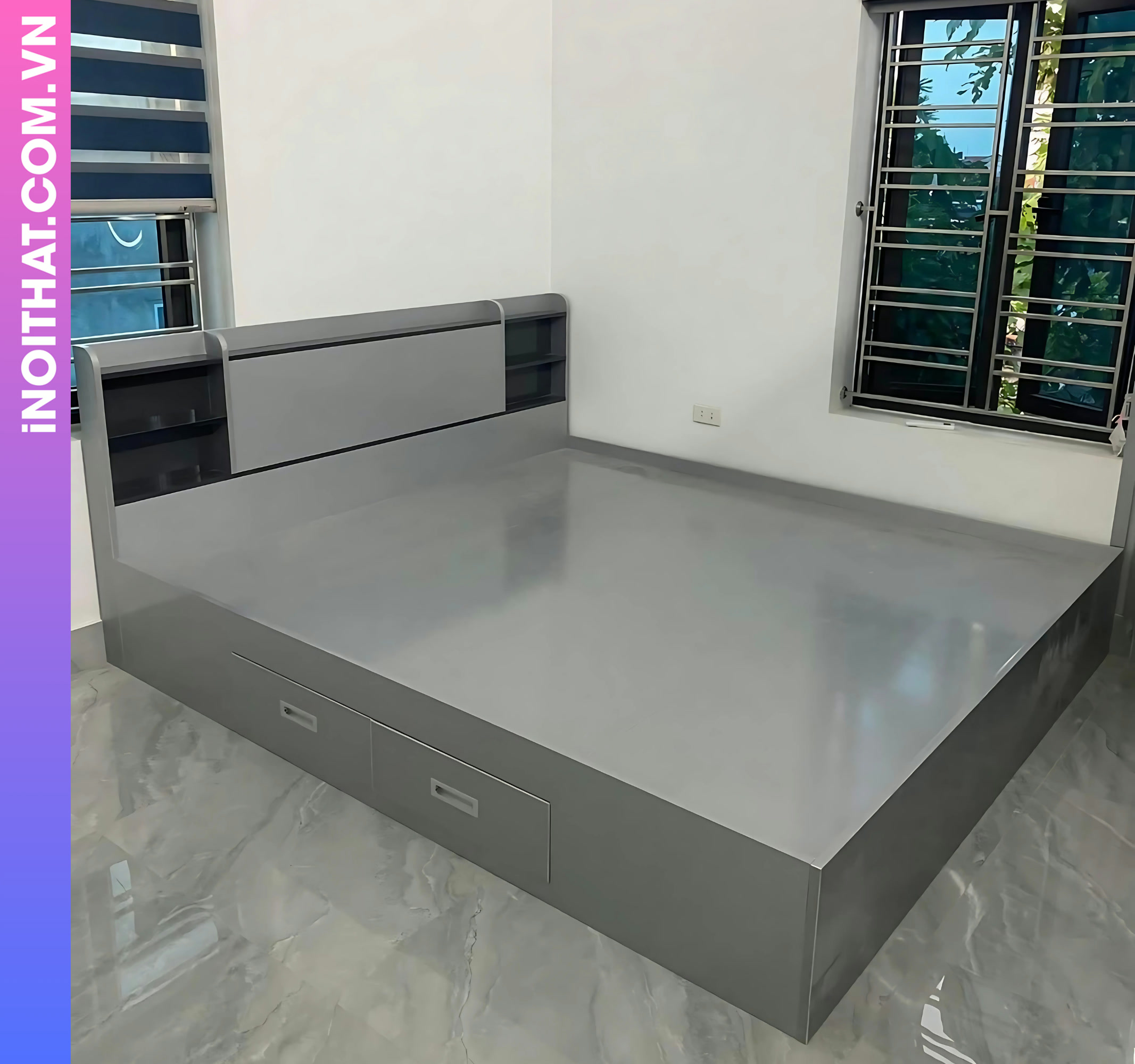 Giường ngủ chống ẩm hiệu quả làm tại Phường Phương Liệt