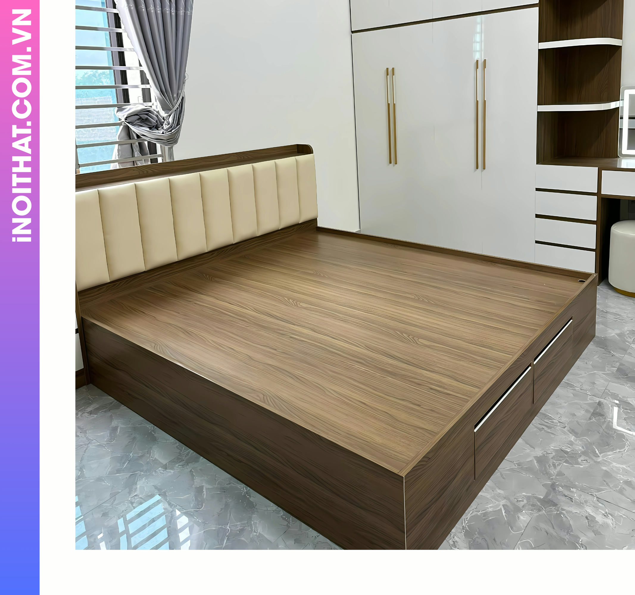 Giường ngủ phòng khách đồng bộ ở Phường Tùng Thiện