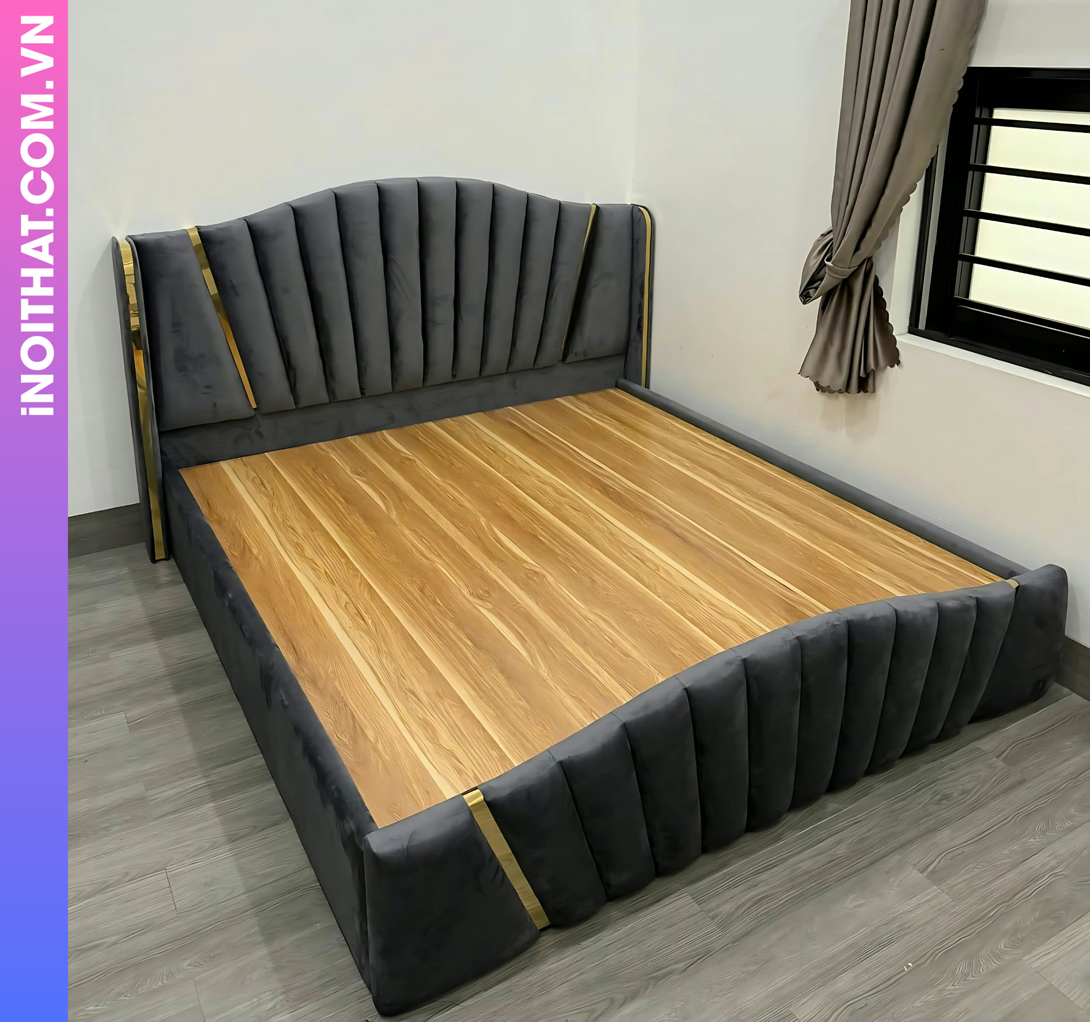 Giường ngủ sáng tạo tiện ích làm ở Phường Vĩnh Tuy