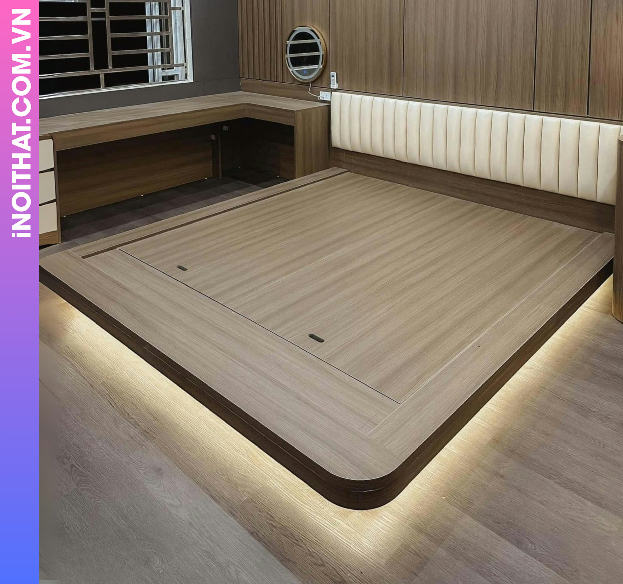 Giường ngủ gọn gàng đa dụng làm tại Phường Xuân Đỉnh