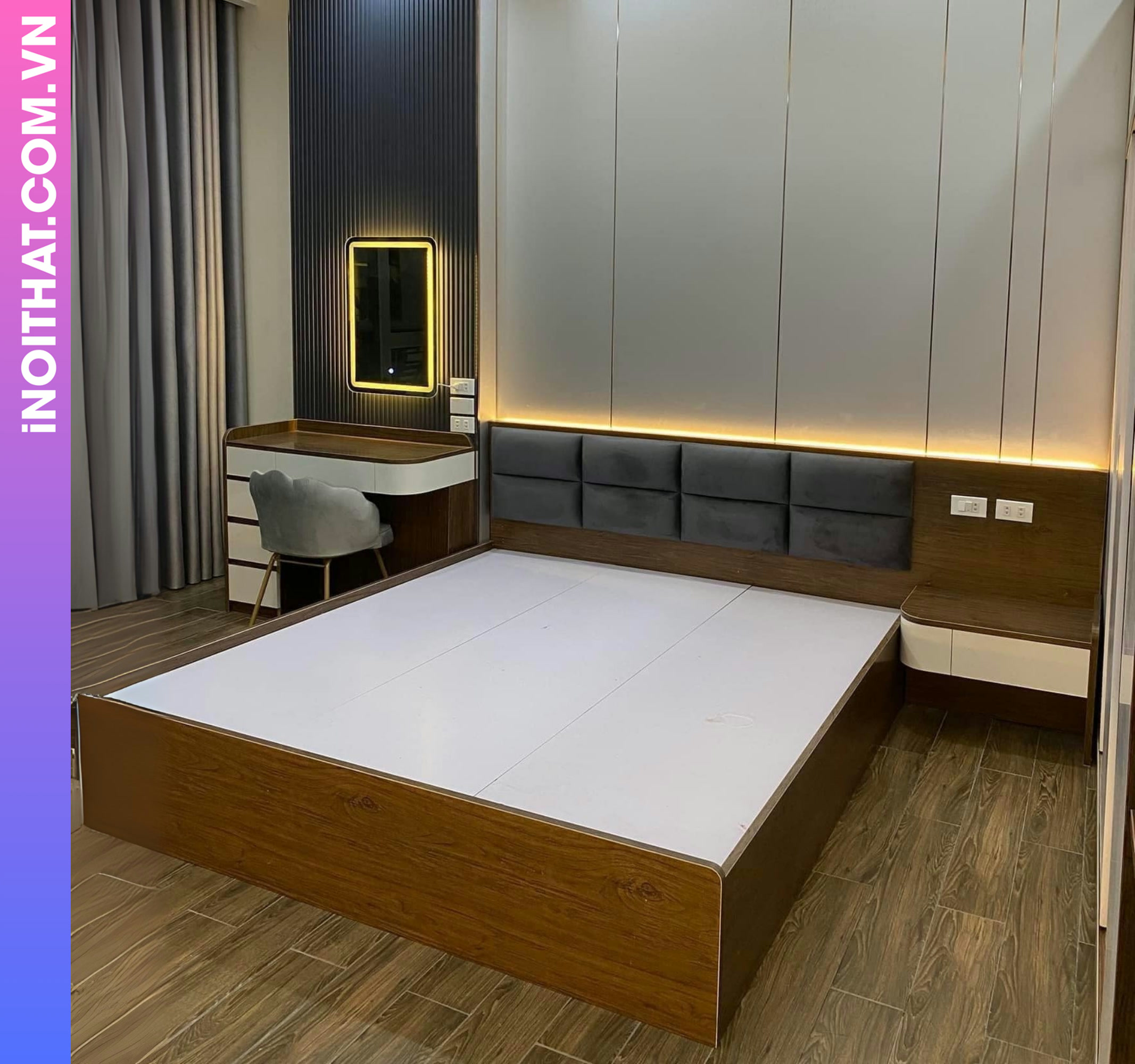 Giường ngủ mini đa năng làm tại Xã Hòa Lạc