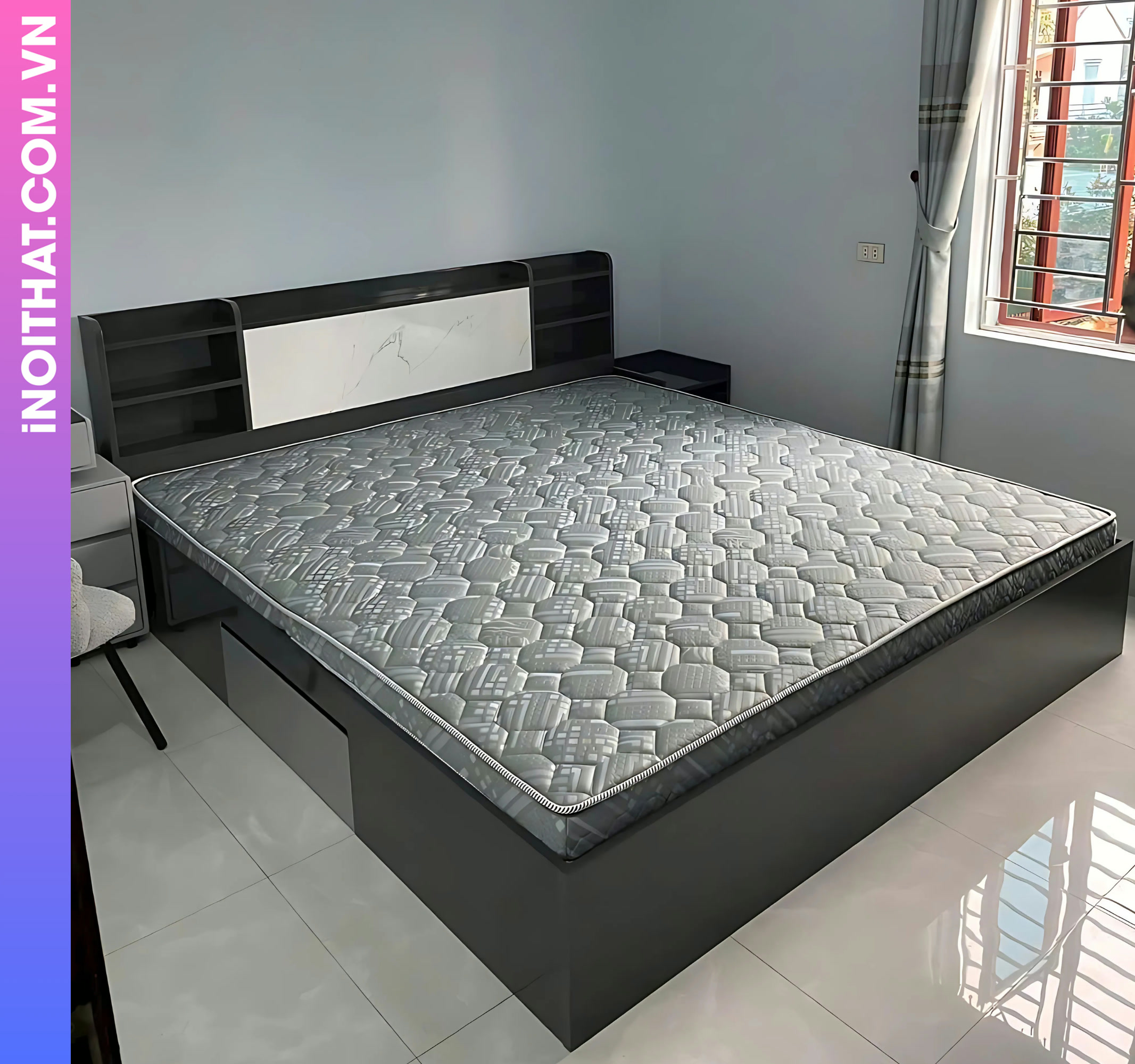 Giường ngủ phong cách Hàn Quốc tại Xã Phúc Lộc